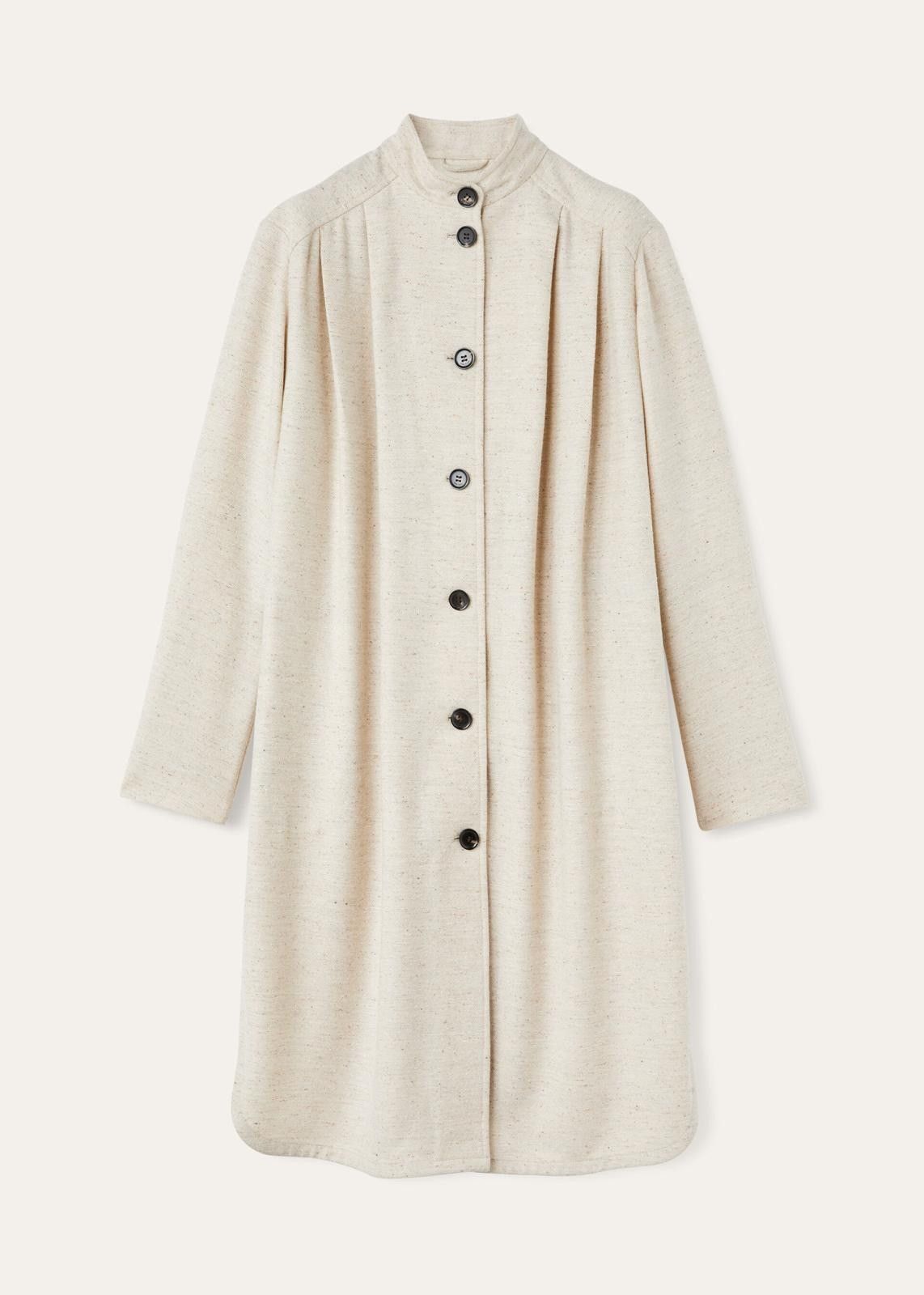 Loro Piana o1srvl11e0725 FAO3199 Generously Cut Single-breasted Coat Size XL / US 12-14 / IT 48-50 - 1 Thumbnail
