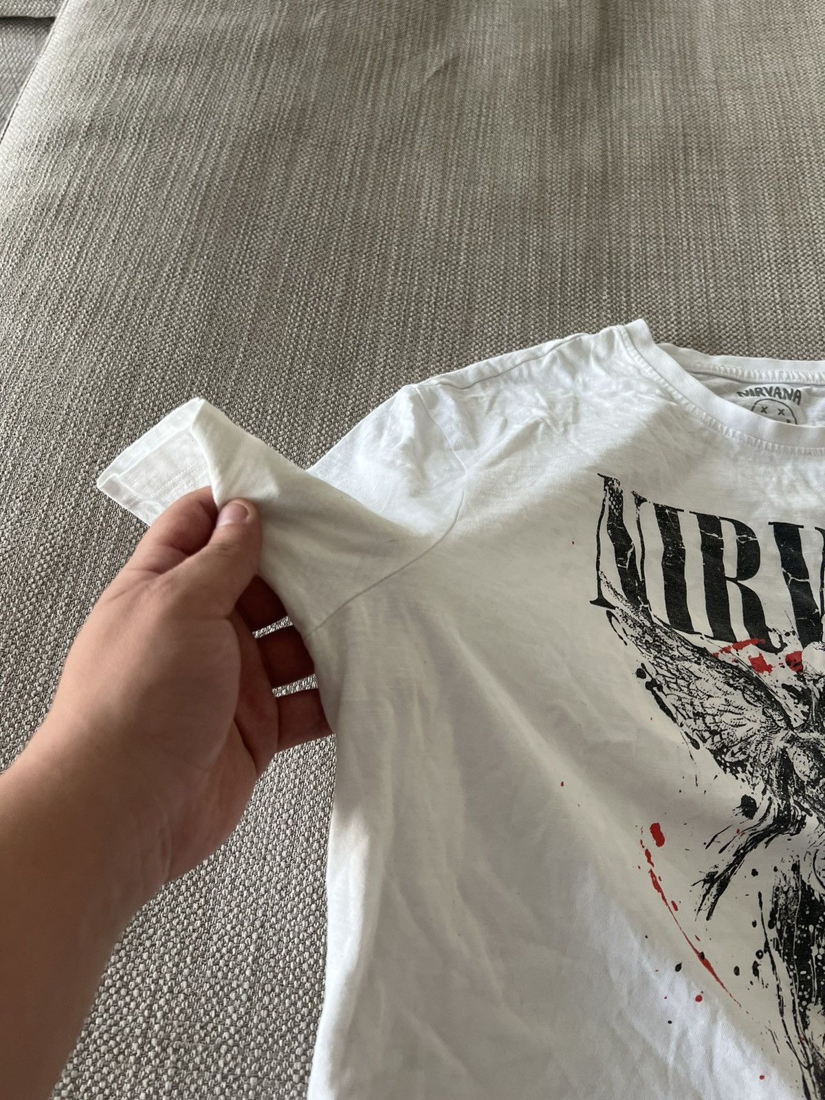 Band Tees × Nirvana 💥💥 Nirvana Band T-Shirt Tee Tour Size US M / EU 48-50 / 2 - 8 Thumbnail