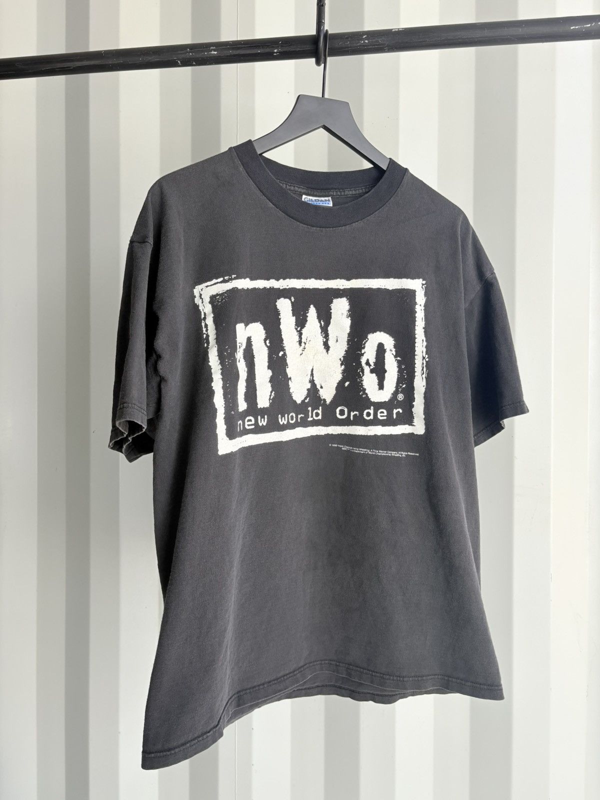Vintage Thrashed NWO Broken Bones Faded Distressed Shirt ERD GRUNGE Size US XL / EU 56 / 4 - 2 Thumbnail