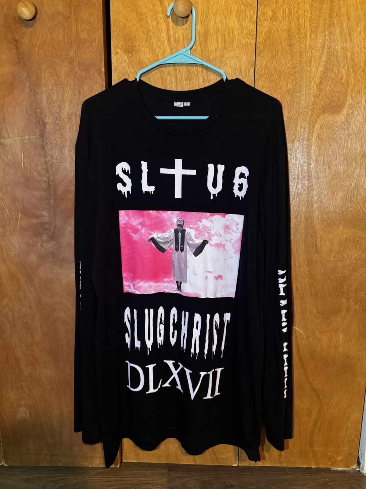 Slug Christ Awful Records L/S T Shirt merch