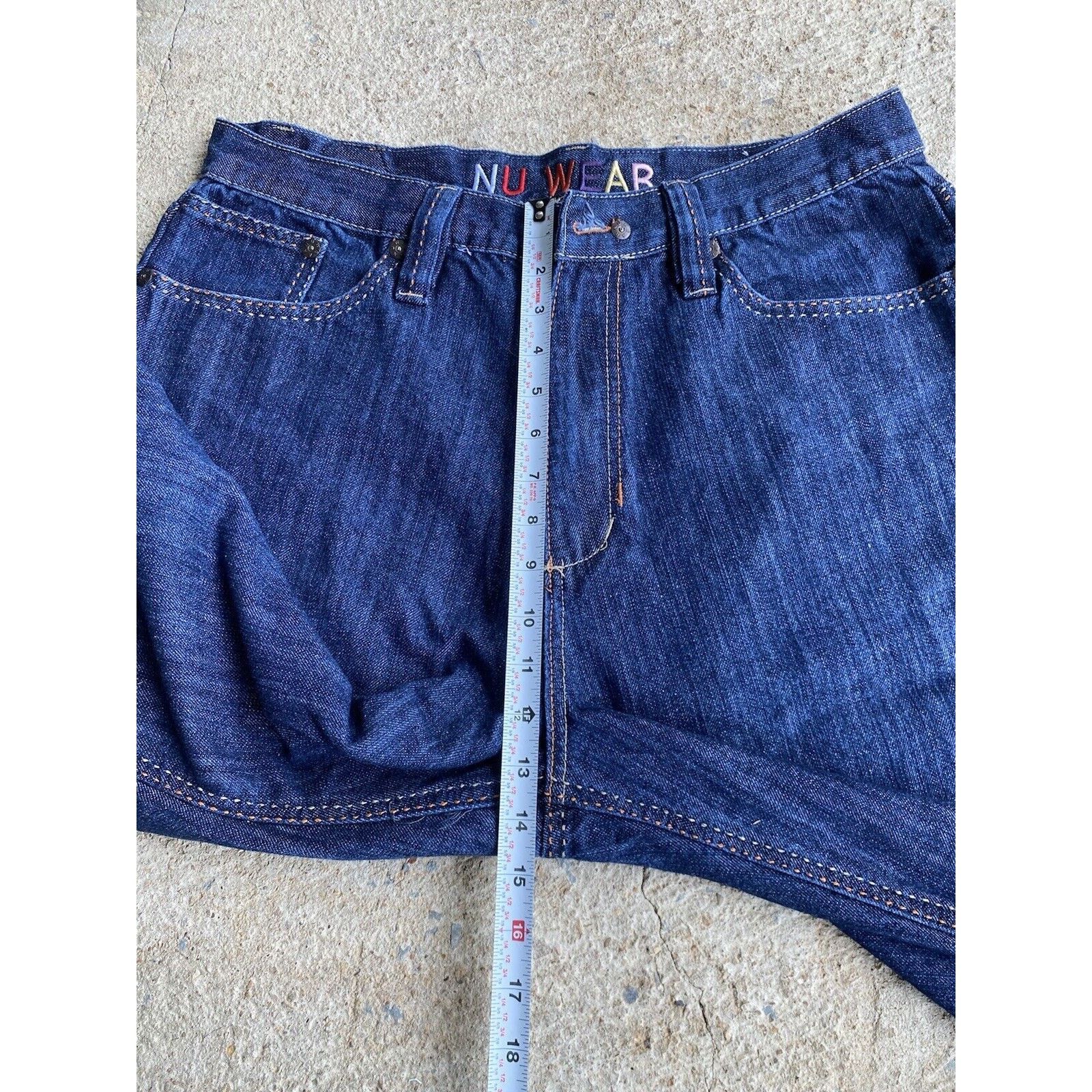 Coogi Vintage Y2K Baggy Tundra Style Embroidered Jorts Jean Shorts Size US 34 / EU 50 - 12 Thumbnail