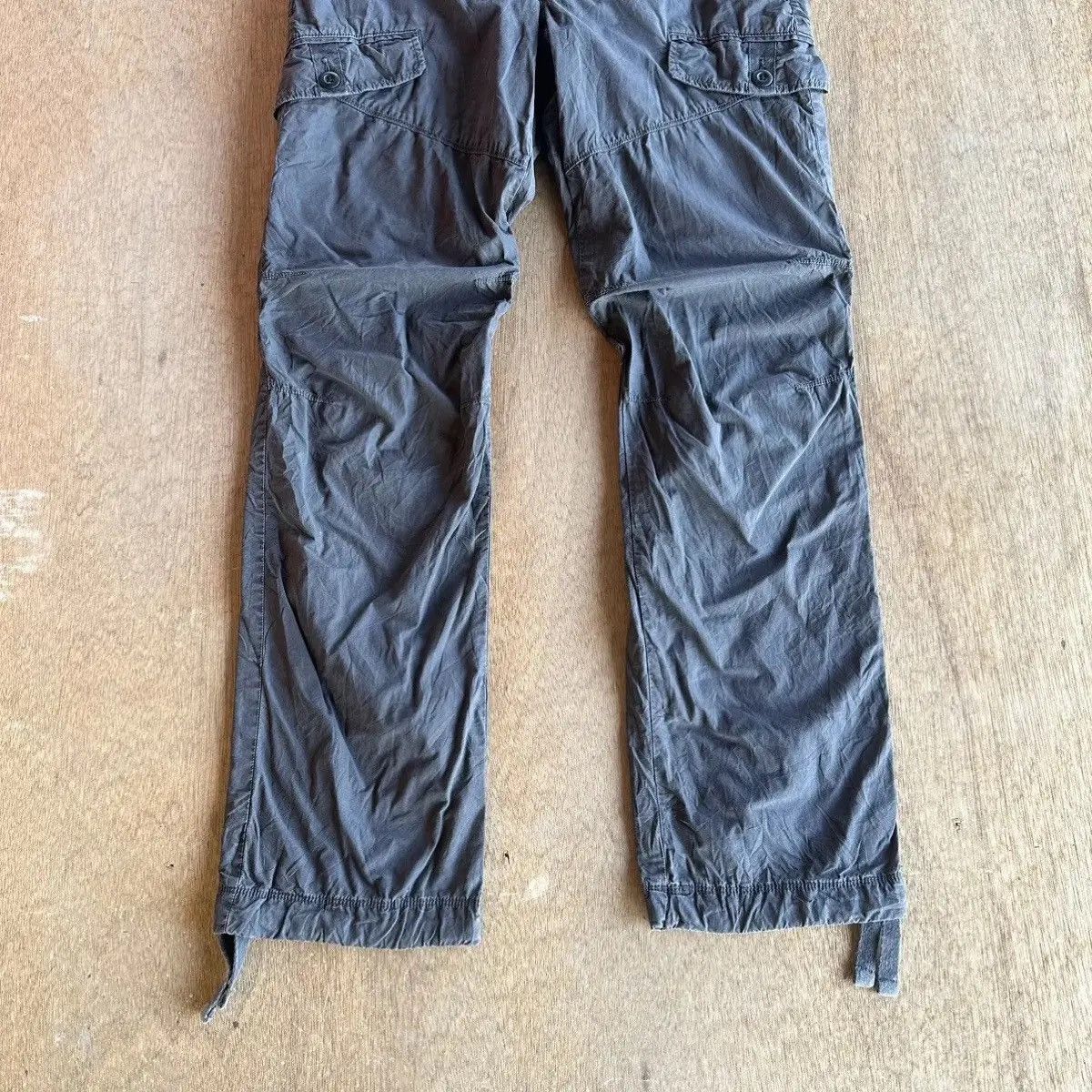 Selected Homme MULTIPOCKET JAPANESE VTG UTILITY TACTICAL PARACHUTTE CARGO Size US 31 - 7 Thumbnail