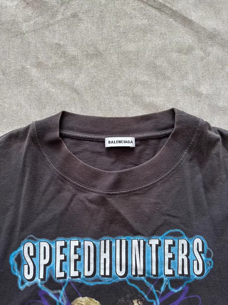 Balenciaga Balenciaga Speedhunters Long Sleeve T-Shirt Size US M / EU 48-50 / 2 - 4 Thumbnail