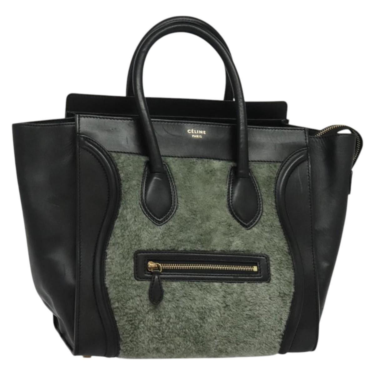 Celine Celine Bicolor Luggage Bag Nubuck Size ONE SIZE - 1 Thumbnail