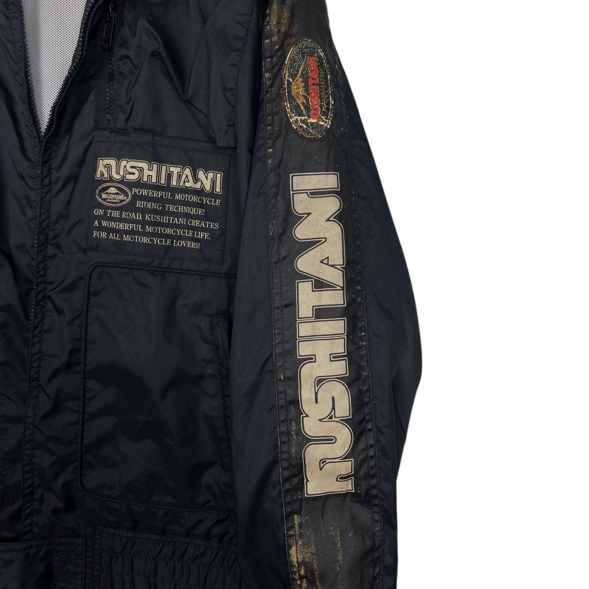 Japanese Brand Team Kushitani Motorcycle Riding Jacket Size US L / EU 52-54 / 3 - 16 Thumbnail