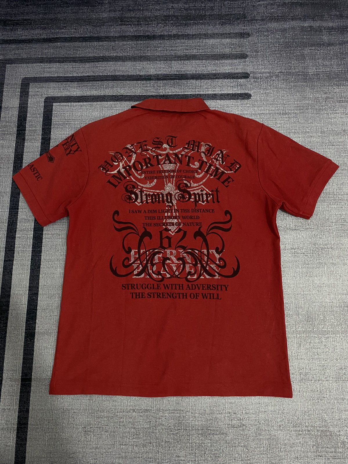 Japanese Brand PRAUT IFSIX LGB PUNK STYLE SHIRT Size US M / EU 48-50 / 2 - 2 Thumbnail