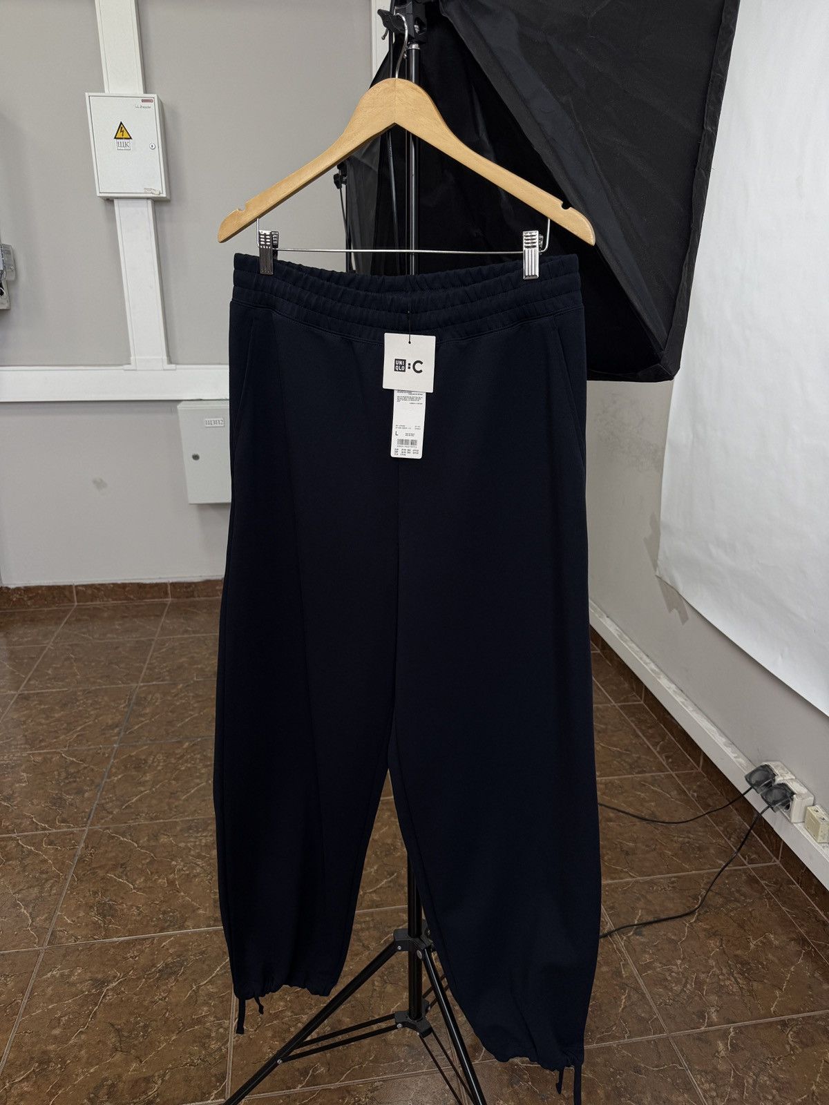 Uniqlo ❗️NWT 🇯🇵 UNIQLO :C Clare Waight Keller Sweat Wide Pants Navy Size US 34 / EU 50 - 1 Thumbnail