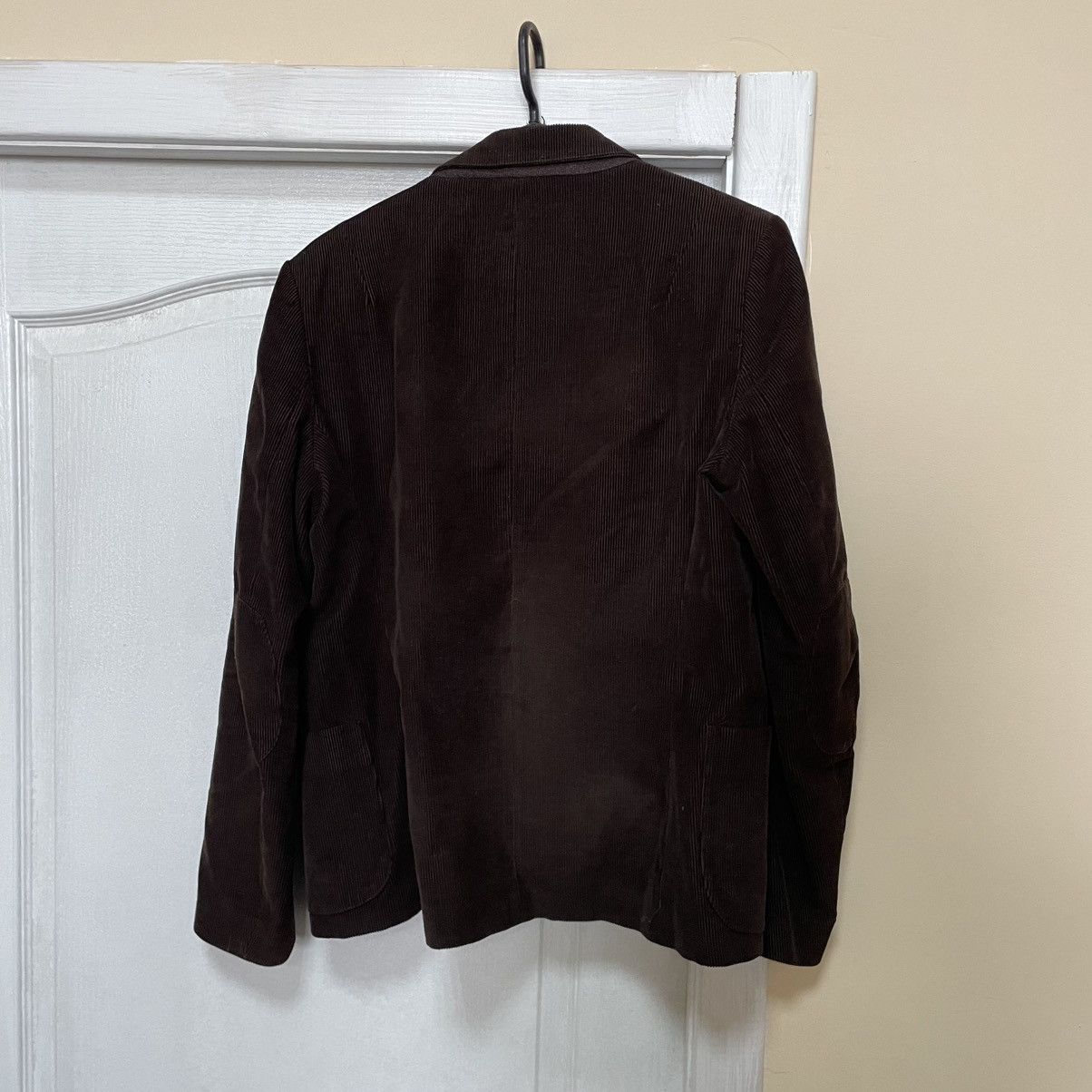 Japanese Brand × Takeshy Kurosawa Takeshy Kurosawa brown blazer jacket Avantgarde Asymmetric Size 48R - 4 Thumbnail