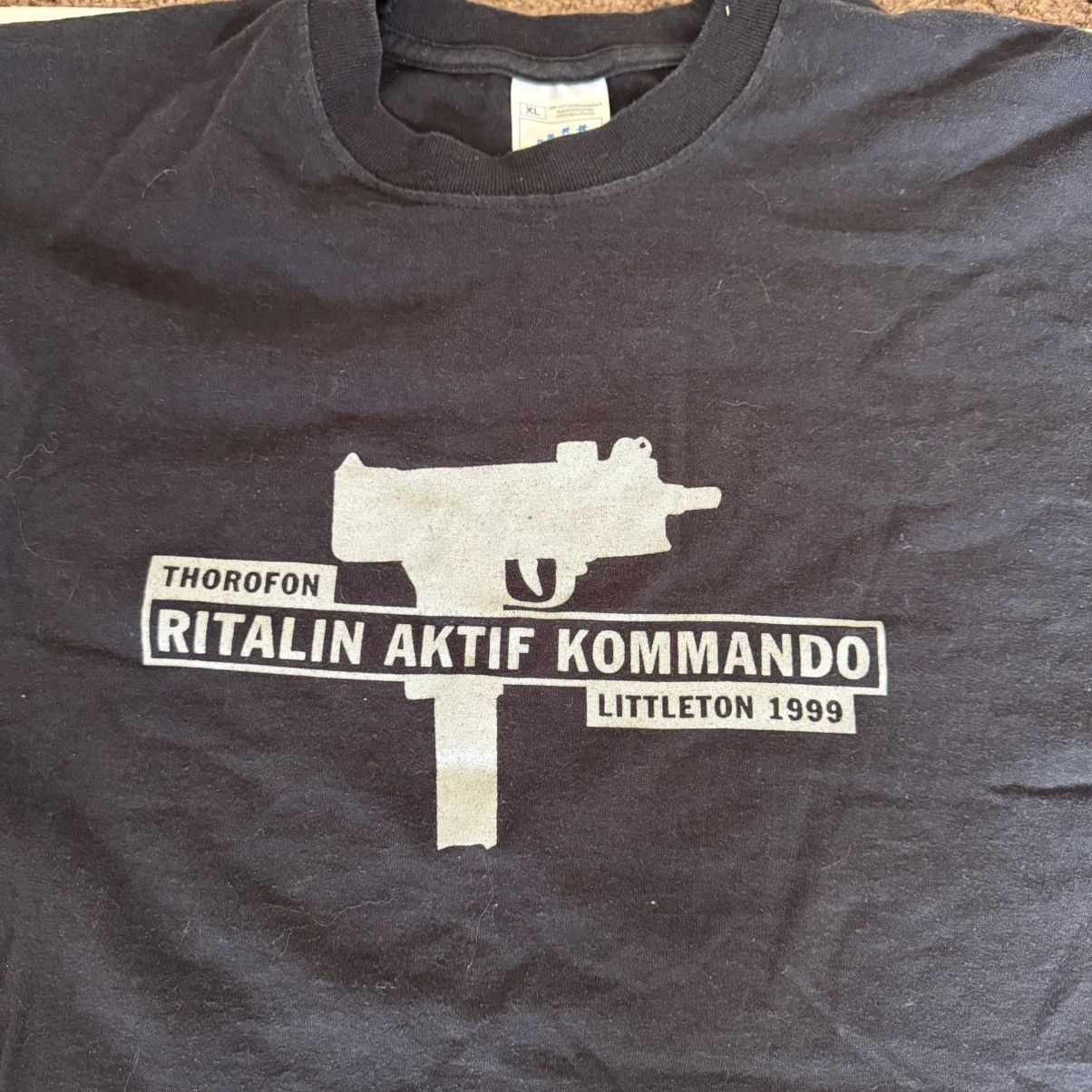 Fruit Of The Loom thorofon "ritalin aktif kommando" t shirt - black Size US XL / EU 56 / 4 - 2 Thumbnail