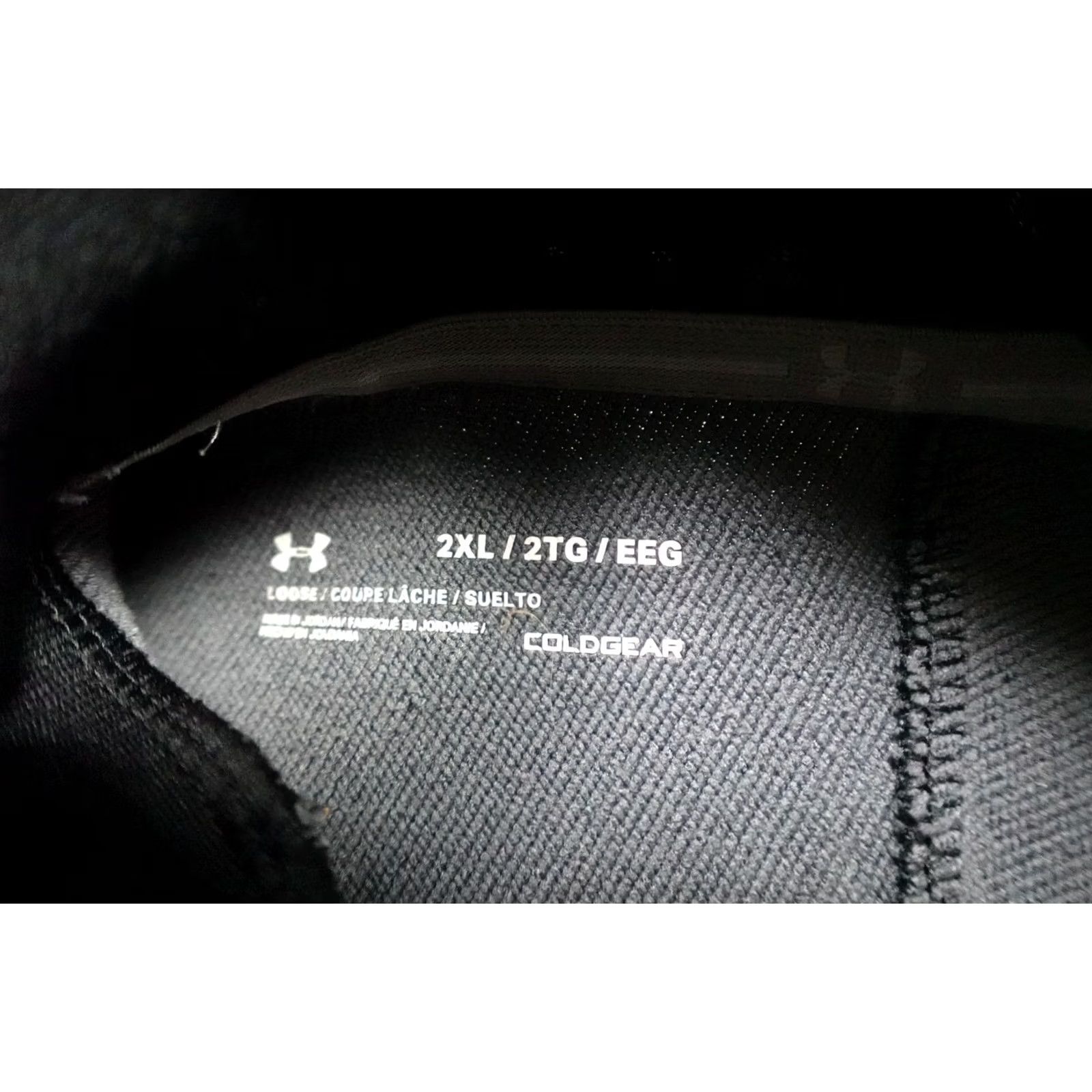 Under Armour Under Armour ColdGear Track Jacket Womens 2XL Gray Black Thermal Running & Training Size XXL / US 16-18 / IT 52-54 - 2 Thumbnail
