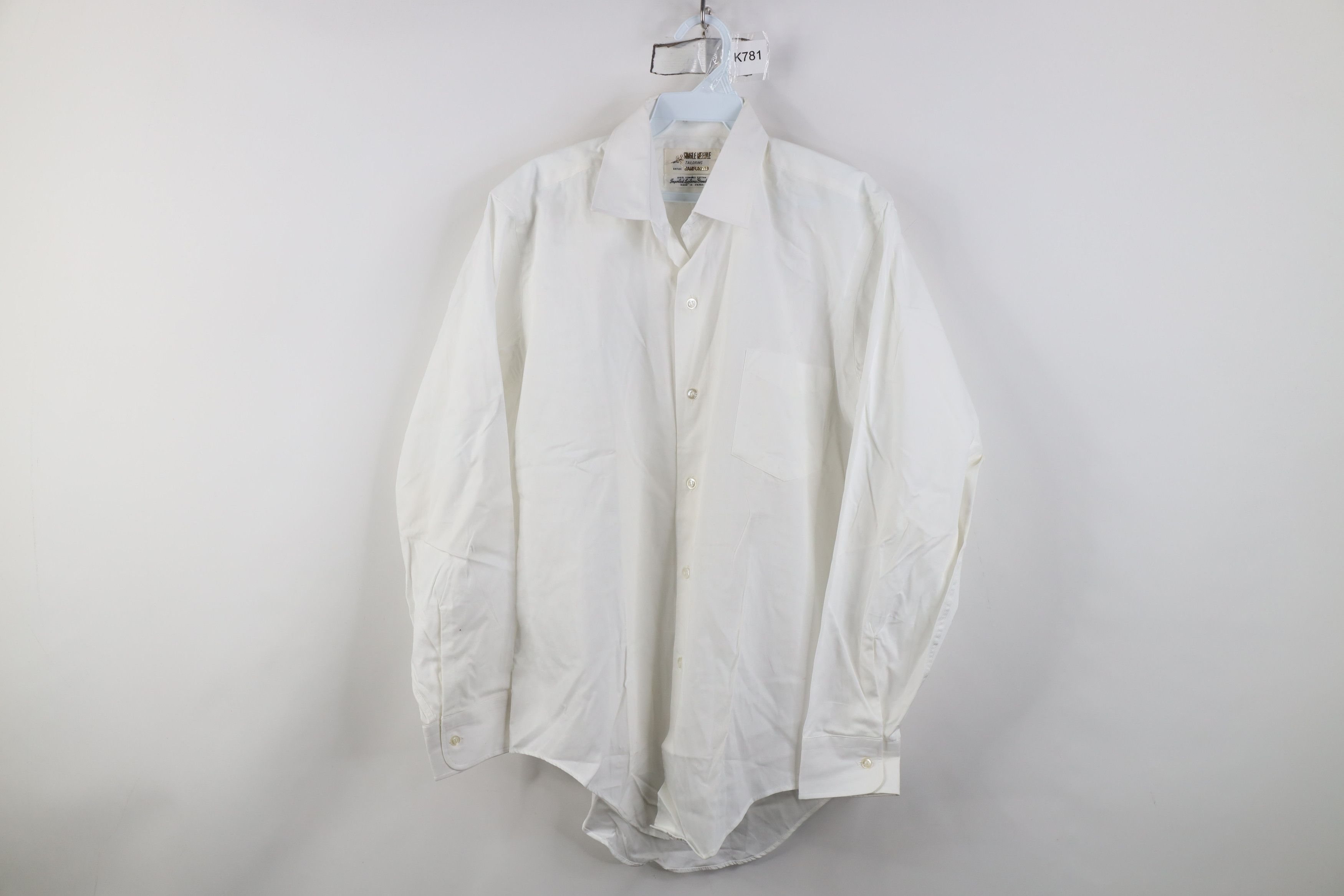 Vintage Deadstock Vintage 50s 60s Sanforized Collared Button Shirt Size US M / EU 48-50 / 2 - 1 Thumbnail