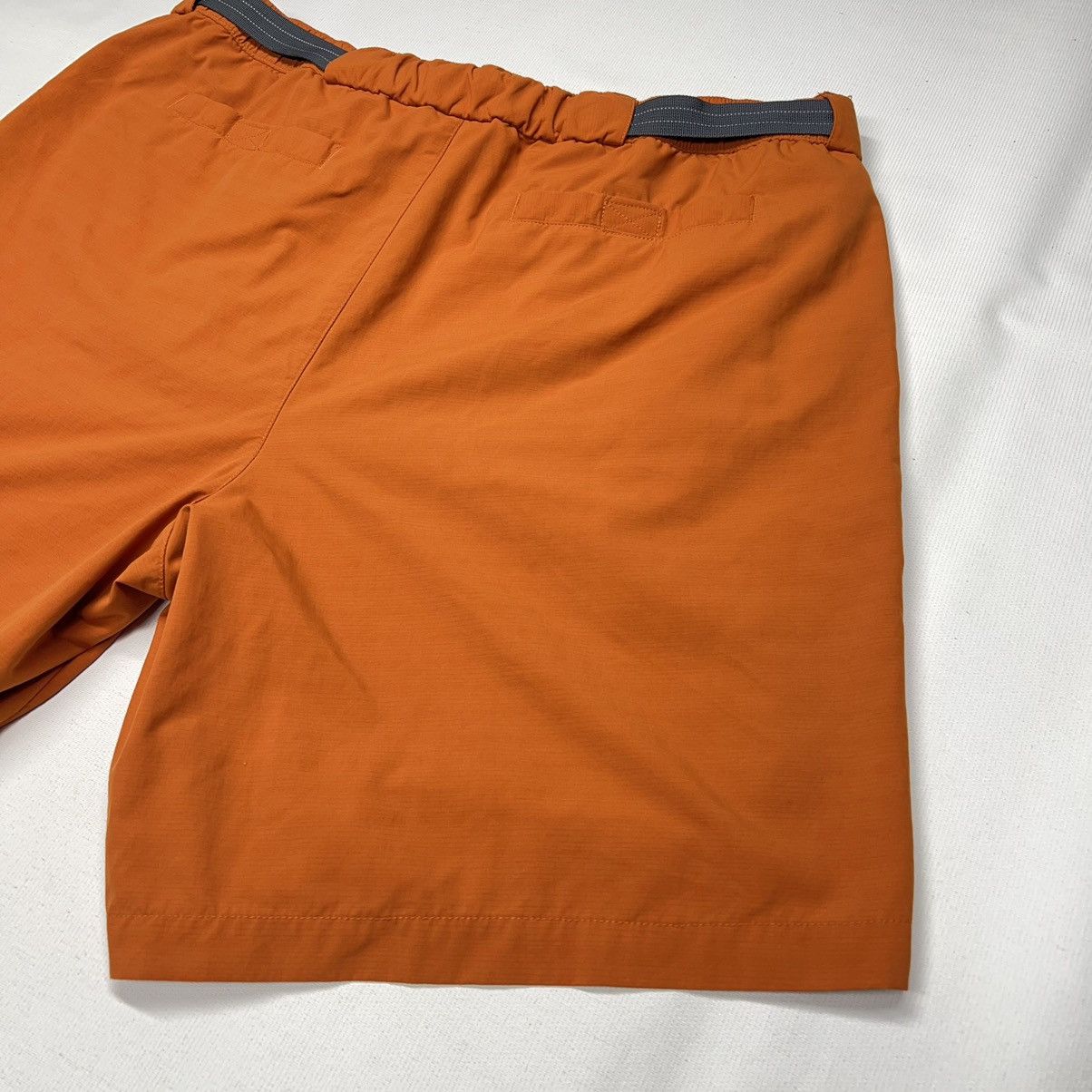 L.L. Bean × Vintage LL Bean Shorts Regular Orange Nylon Lined Belted Pockets Size US 36 / EU 52 - 13 Thumbnail