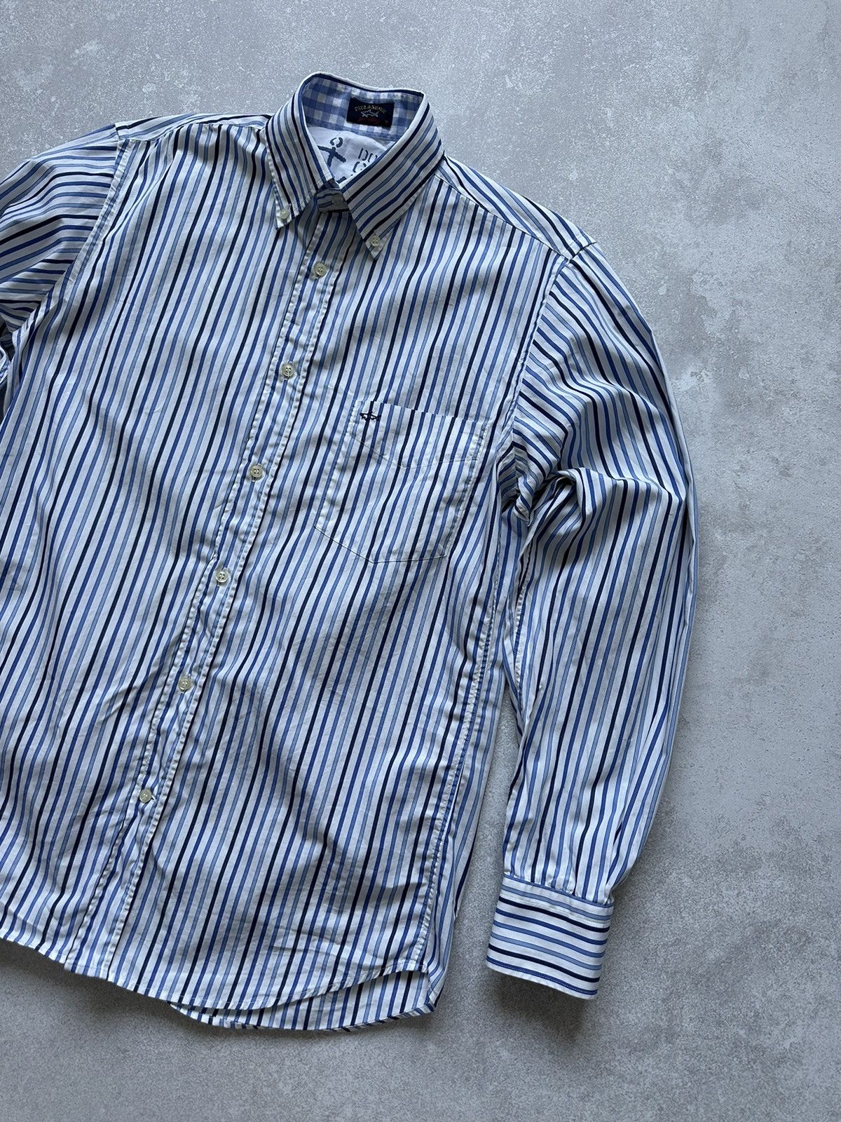 Paul & Shark Paul Shark Habana Yacht Club Striped Button Down Shirt Sz 39 Size US S / EU 44-46 / 1 - 2 Thumbnail