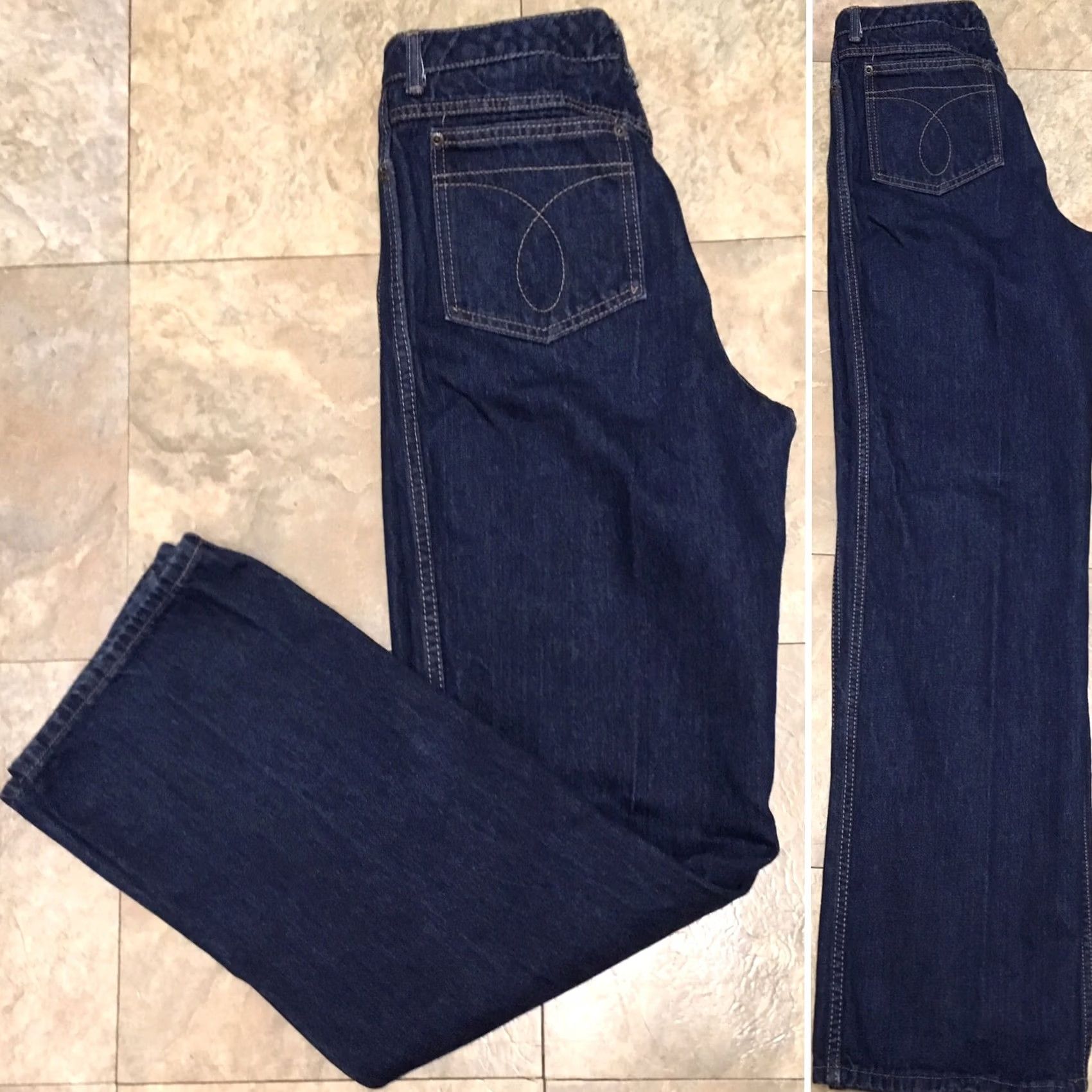 Calvin Klein VINTAGE Calvin Klein Jeans Shirt? Size 36" / US 14 / IT 50 - 4 Thumbnail