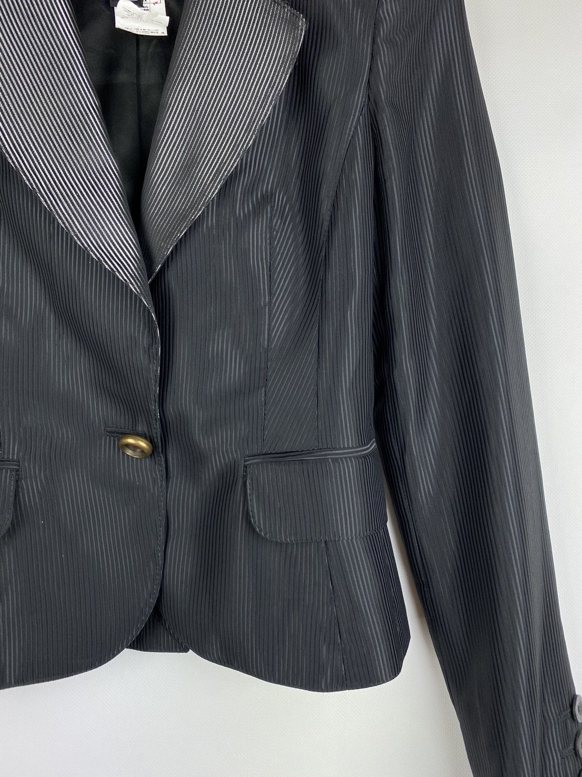 Just Cavalli Just Cavalli ladies striped blazer jacket size 40 / L Size S / US 4 / IT 40 - 7 Thumbnail