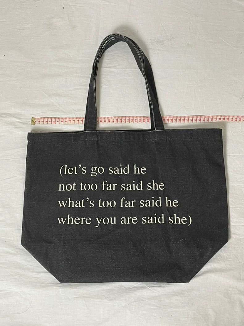 Ann Demeulemeester Ann Demeulemeester 2016S/S Canvas Tote Bag - dmc Size ONE SIZE - 1 Thumbnail