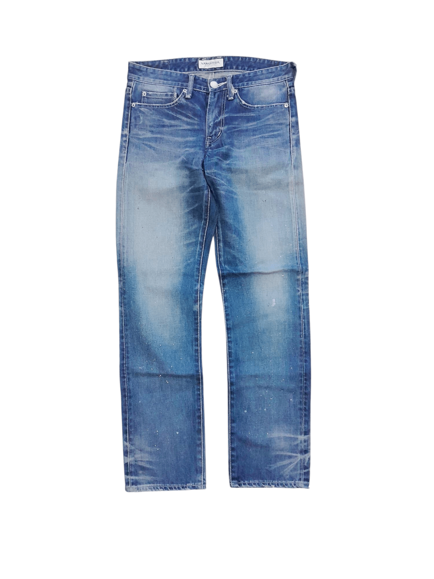 Japanese Brand Vanquish japan splatter denim Size US 30 / EU 46 - 1 Thumbnail