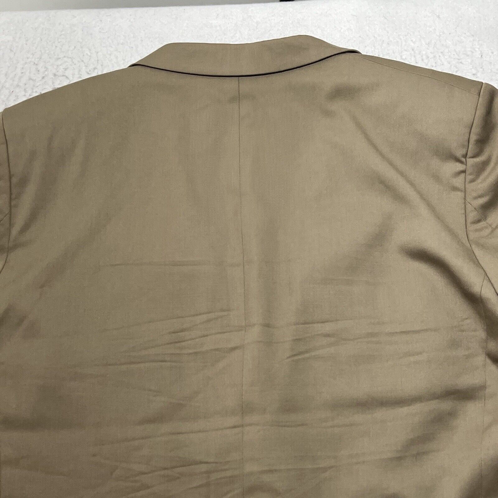 Joseph & Feiss Joseph & Feiss 50R Wool Suit Jacket Brown Beige Sport Coat Size 50R - 15 Thumbnail