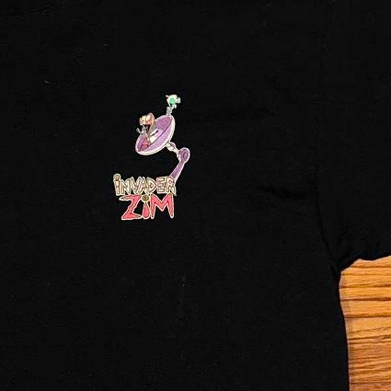 Vintage RARE Vintage 90s Invader Zim T Shirt Emo Cartoon size XL Size US XL / EU 56 / 4 - 5 Thumbnail