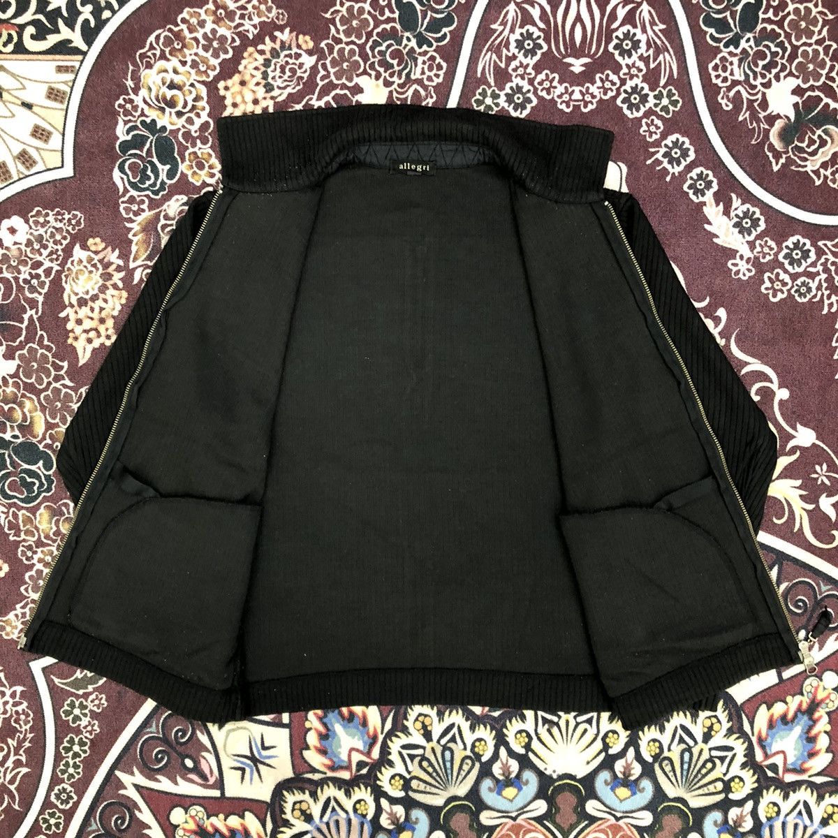 Allegri Allegri Minimalist Pleated sweater Jacket Size US M / EU 48-50 / 2 - 5 Thumbnail