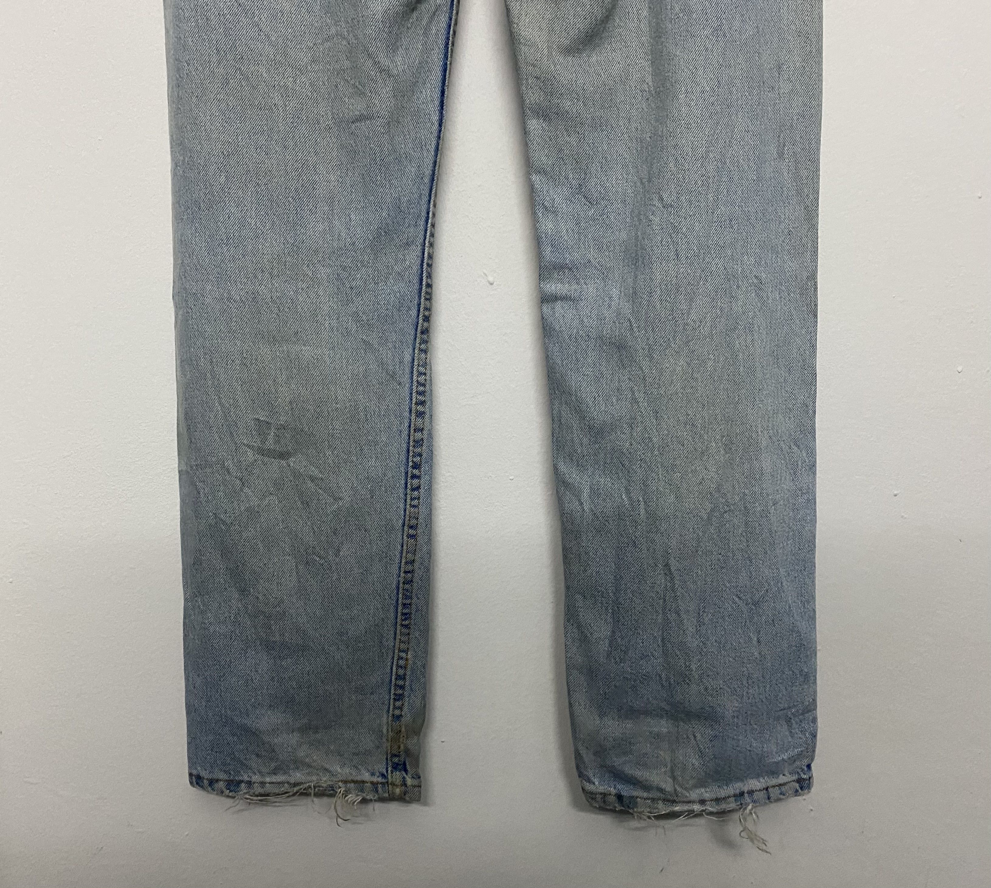 Levi's Vintage Clothing Vintage 1995 Levis 505 Denim Regular Fit Made in USA W36 L32 Size US 36 / EU 52 - 8 Thumbnail