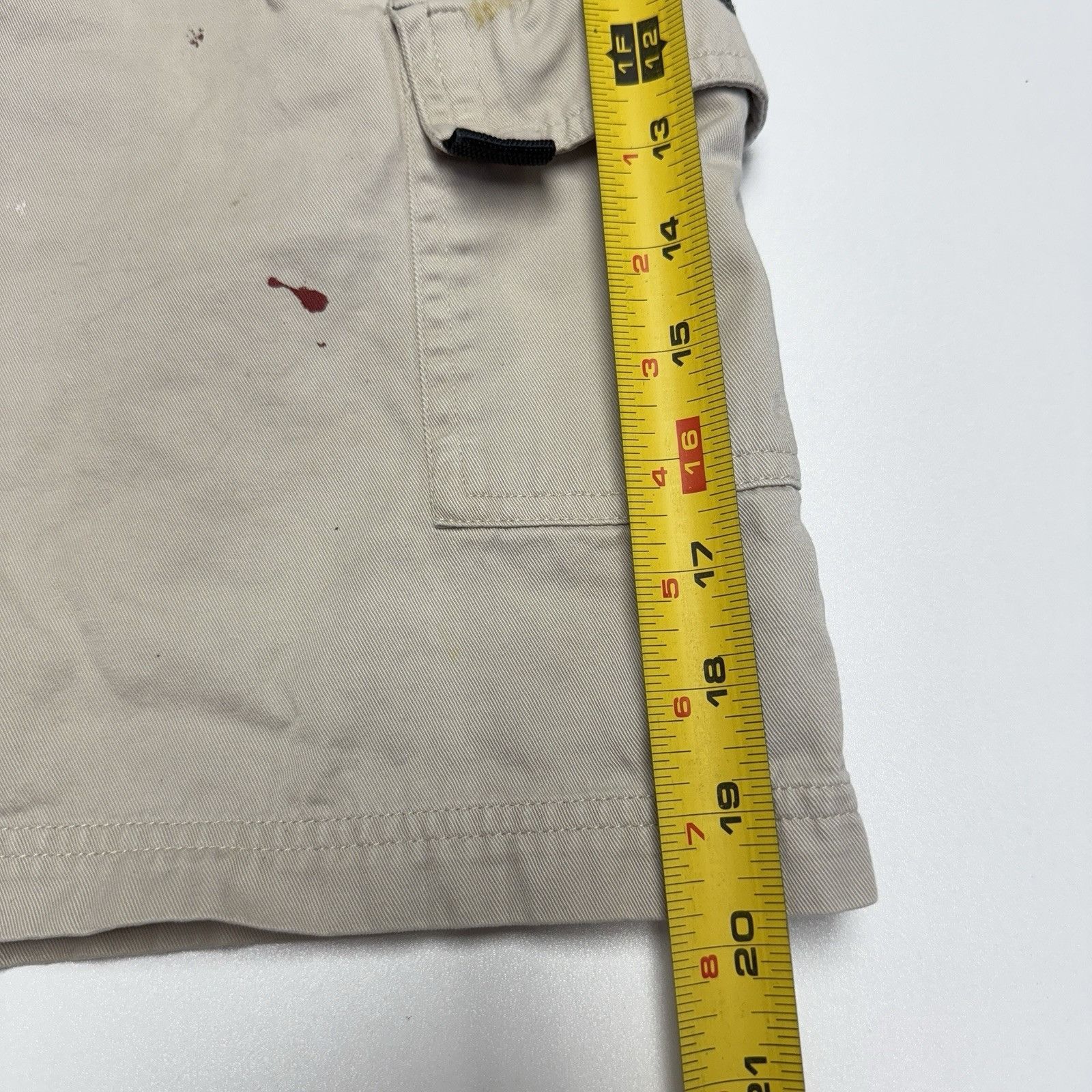 Ocean Pacific Ocean Pacific OP Cargo Shorts Mens 36 Lite Beige Y2K Surf Sk Size US 36 / EU 52 - 13 Thumbnail