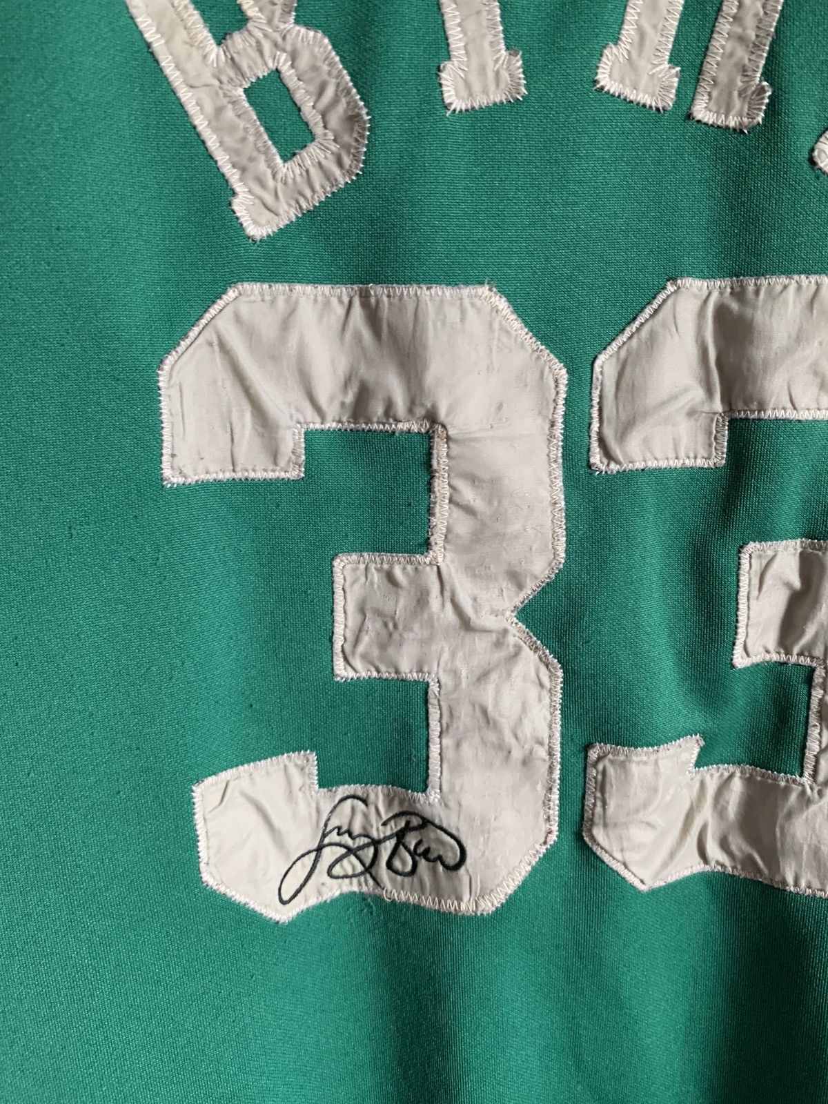 NBA × Vintage Boston Celtics Basketball Jersey NBA Retro Shirt BIRD #33 Size US XXL / EU 58 / 5 - 12 Thumbnail