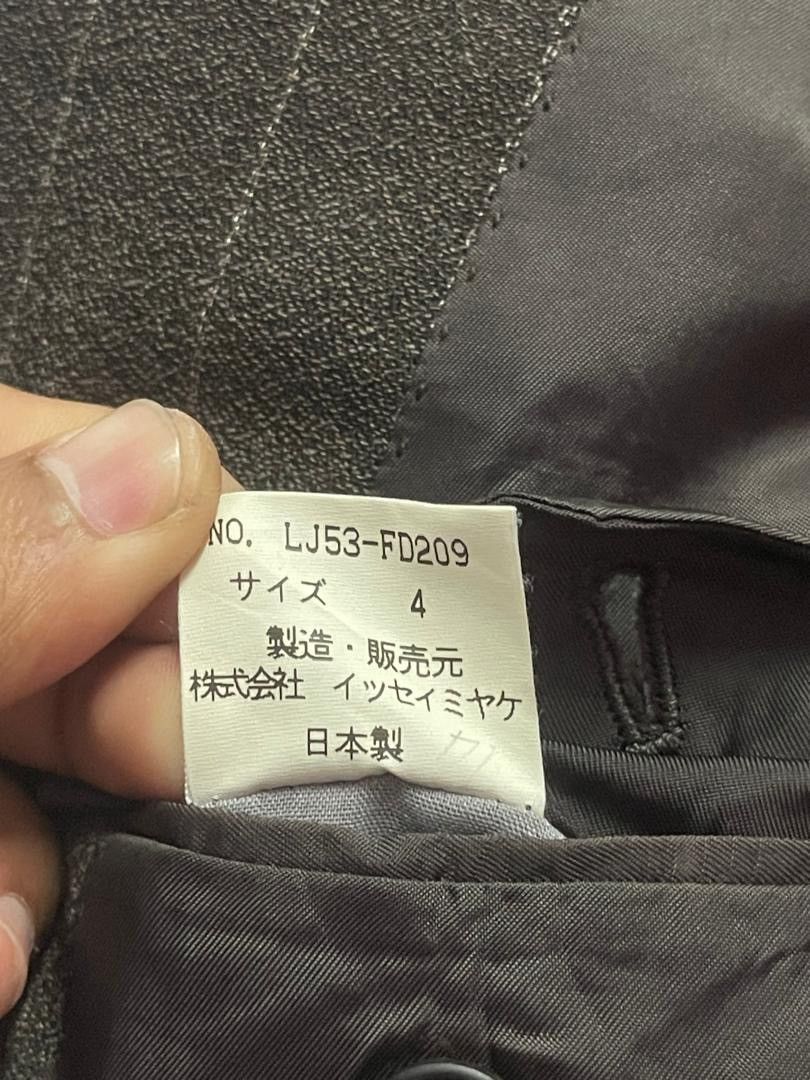 Issey Miyake Issey Miyake Double Breast Wool Jacket Size US M / EU 48-50 / 2 - 25 Thumbnail