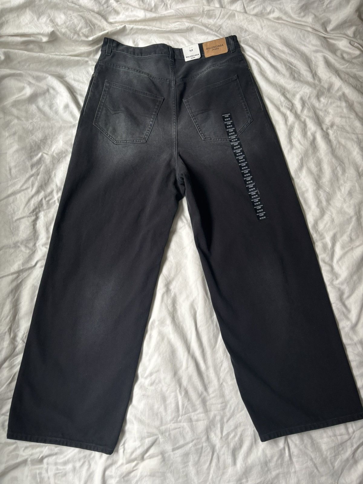 Balenciaga Balenciaga SS24 Baggy Sticker Denim Size US 32 / EU 48 - 2 Thumbnail