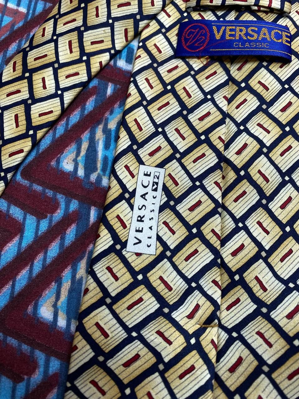 Versace Amazing Versace Abstract Silk Tie Size ONE SIZE - 3 Thumbnail