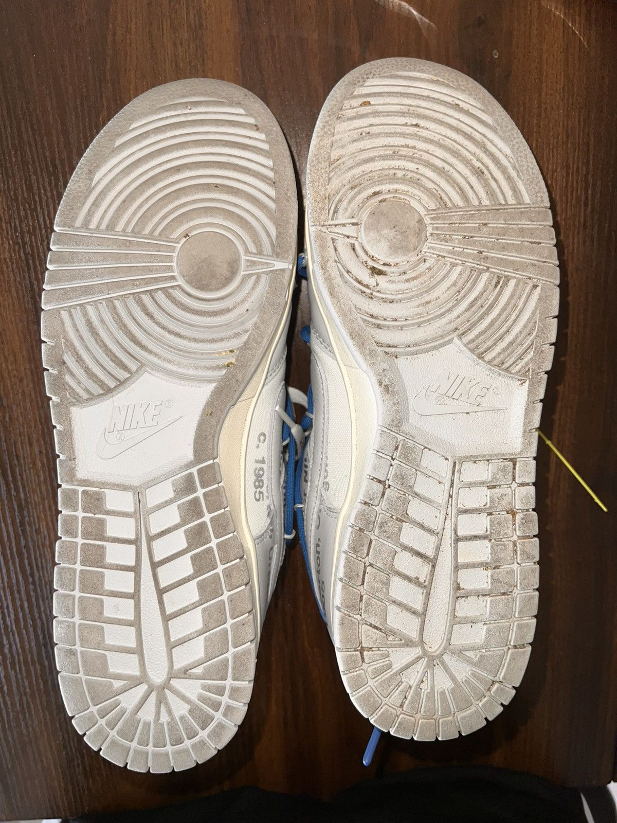 Nike × Off-White Nike Dunk Low / Off white Lot #10 Size US 10.5 / EU 43-44 - 17 Thumbnail