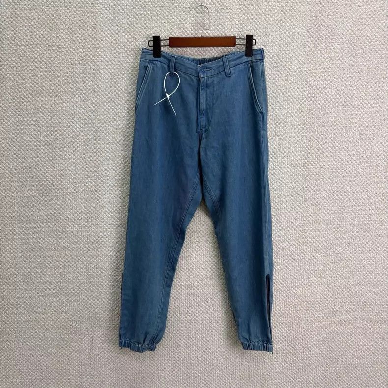 Gucci Gucci Blue logo trousers Size US 31 - 1 Thumbnail