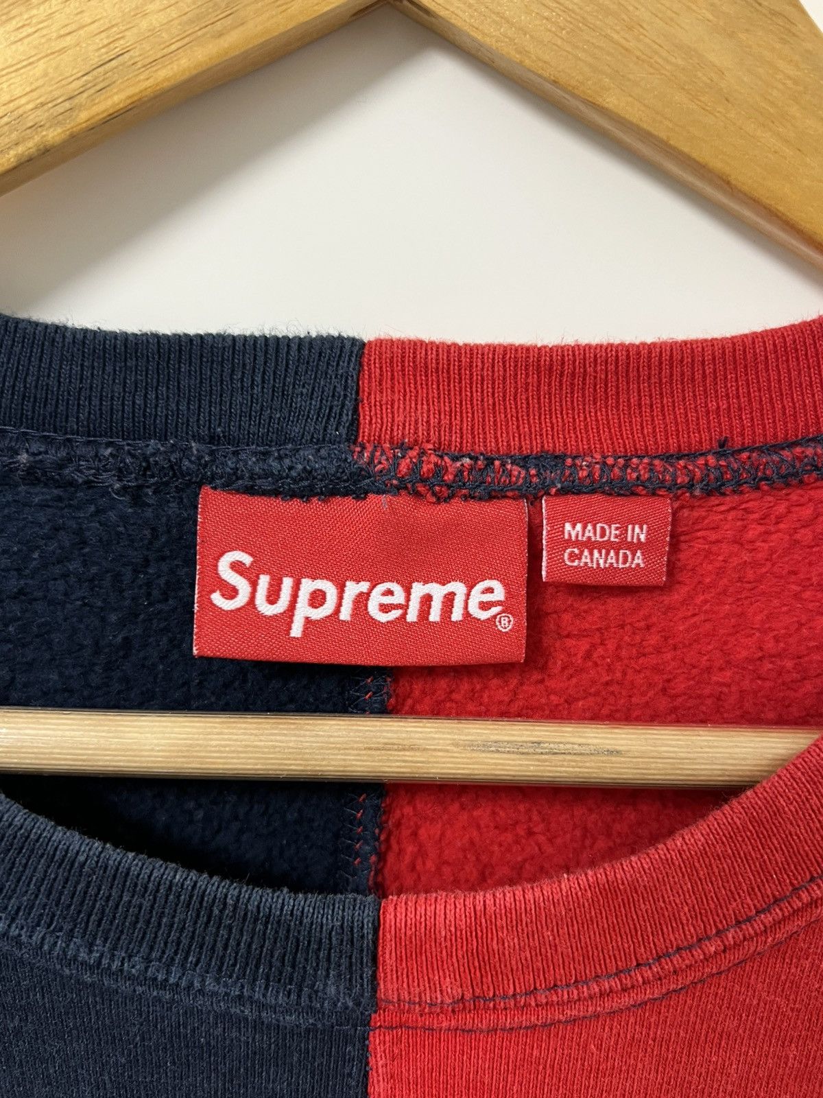 Supreme Supreme Split Crewneck Sweatshirt Size US L / EU 52-54 / 3 - 5 Thumbnail