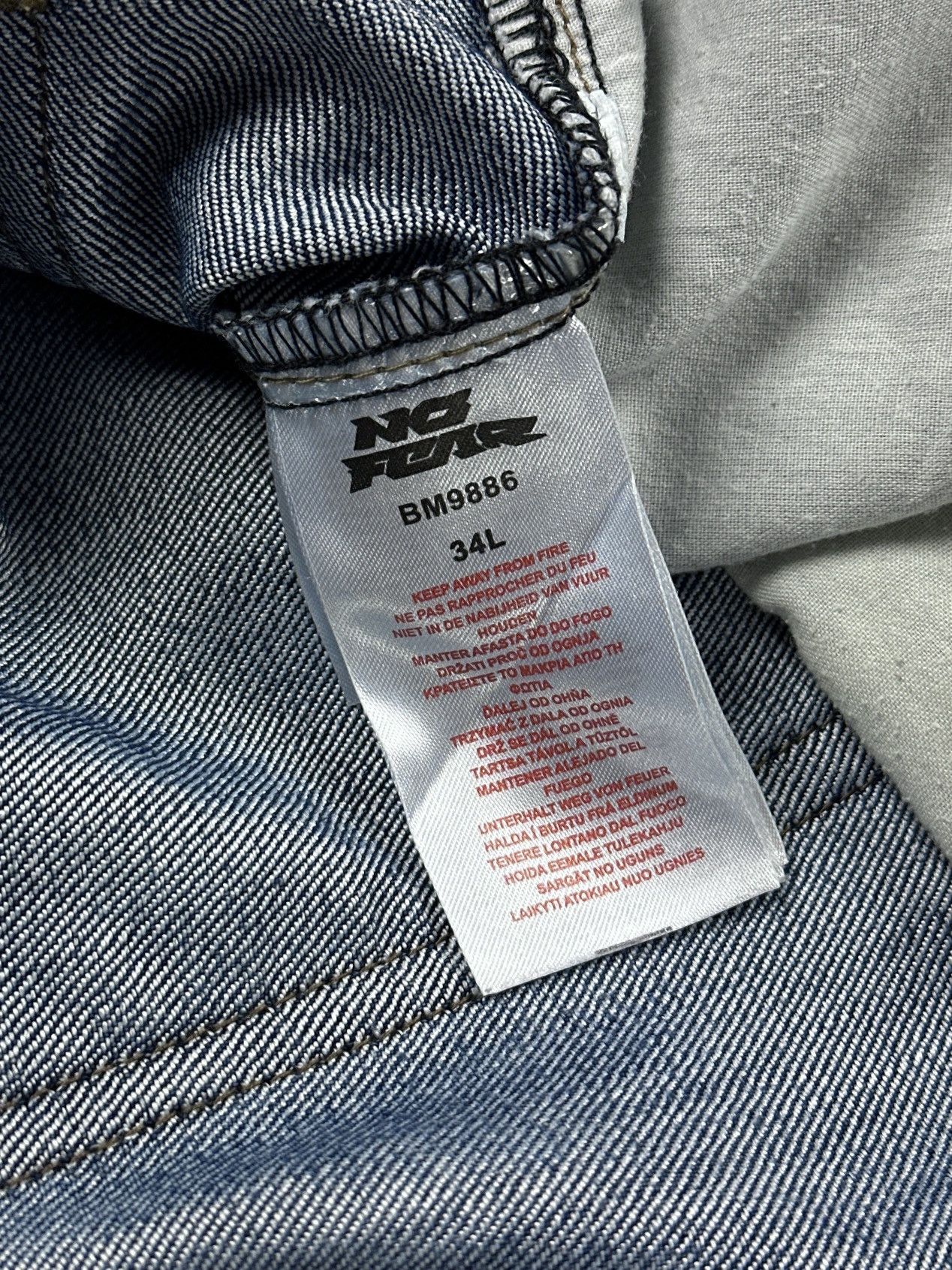 No Fear Vintage Y2K No Fear Straight Jeans Skate Style Men’s W34 Size US 34 / EU 50 - 12 Thumbnail
