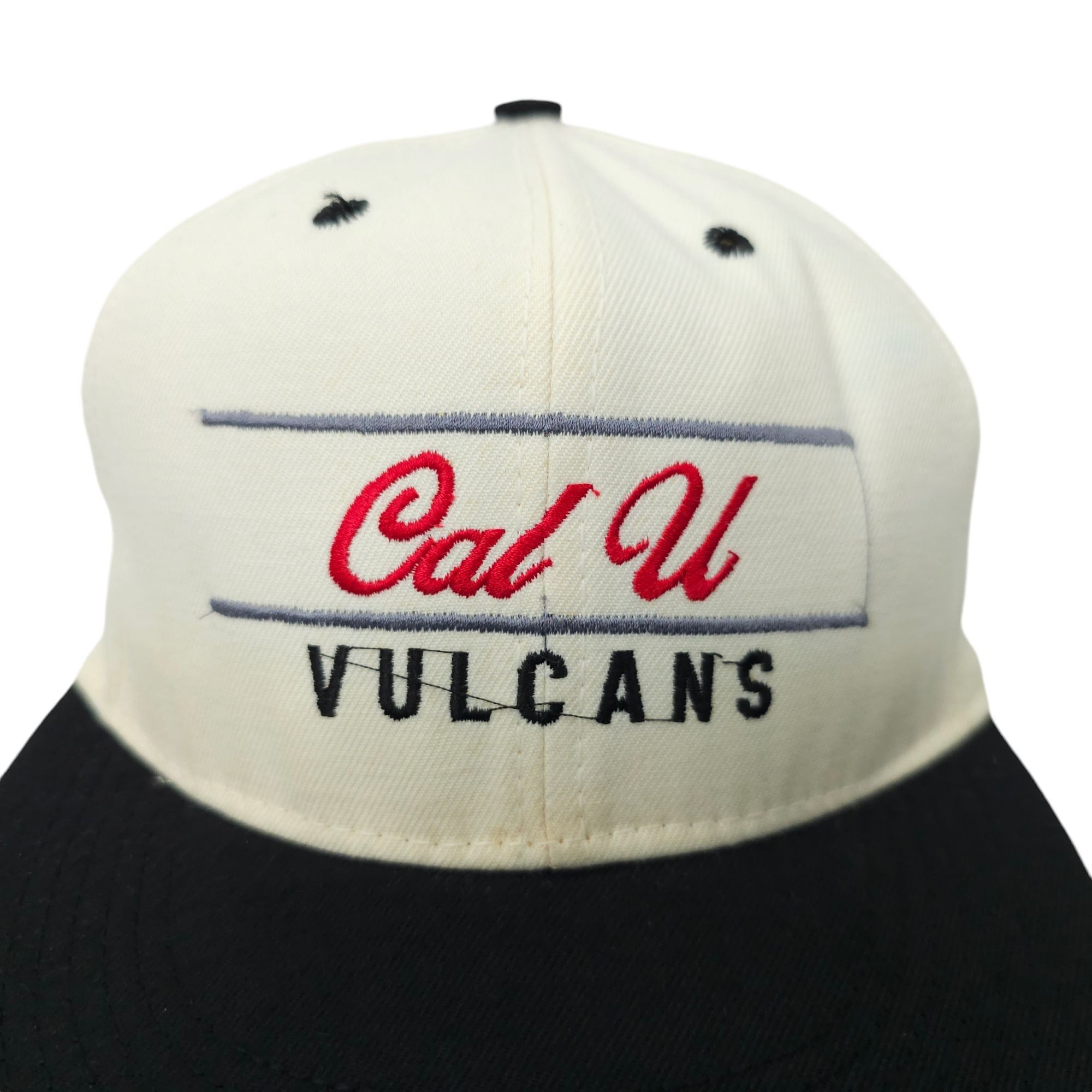 Other Cal U Pennsylvania Vulcans Fitted 6 7/8 Cap Vintage 90s Hat Size ONE SIZE - 10 Thumbnail