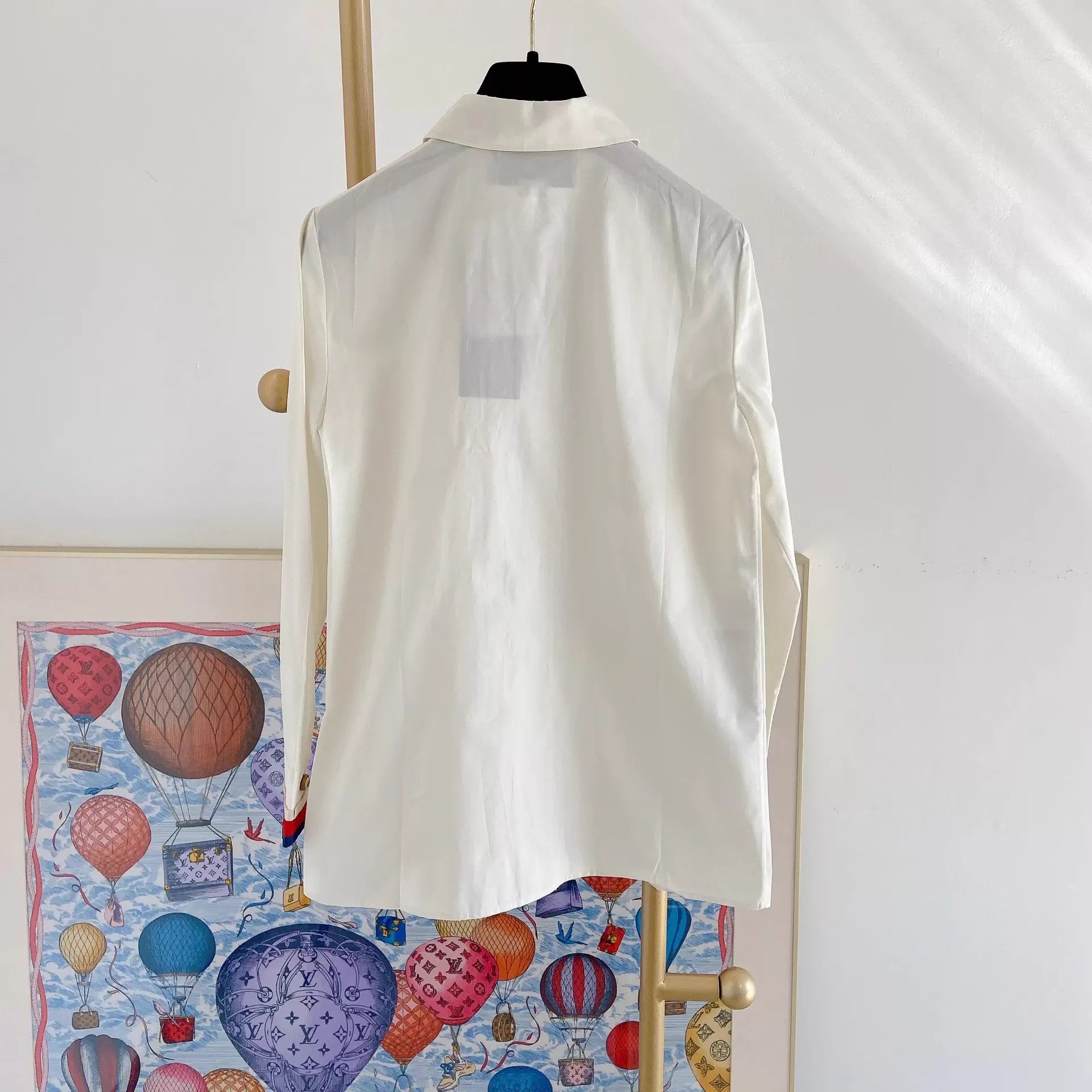 Gucci Gucci white shirt 38 EU pre-owned Size XS / US 0-2 / IT 36-38 - 4 Thumbnail