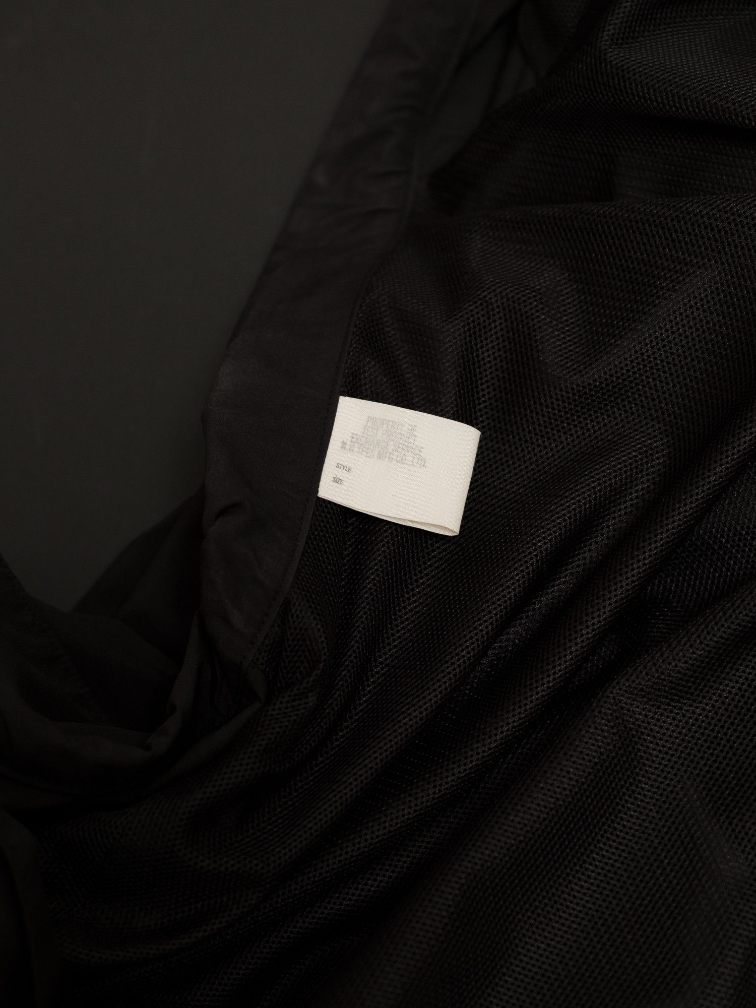 N.Hoolywood N.Hoolywood Nylon Work Shirt Black Size US M / EU 48-50 / 2 - 8 Thumbnail