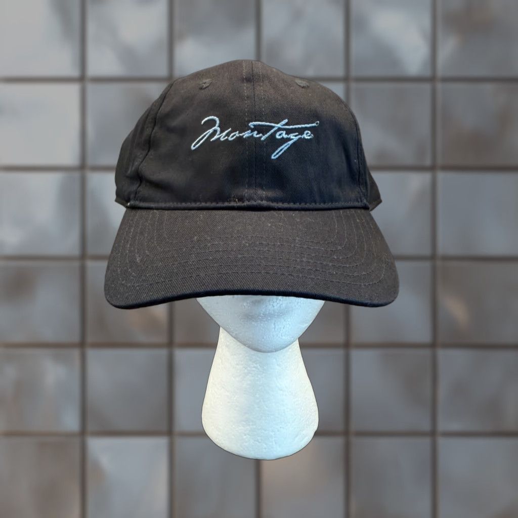 Vintage Revman Montage Laguna Beach Hat Mens One Size Blue Twill Strapback Golf Size ONE SIZE - 1 Thumbnail