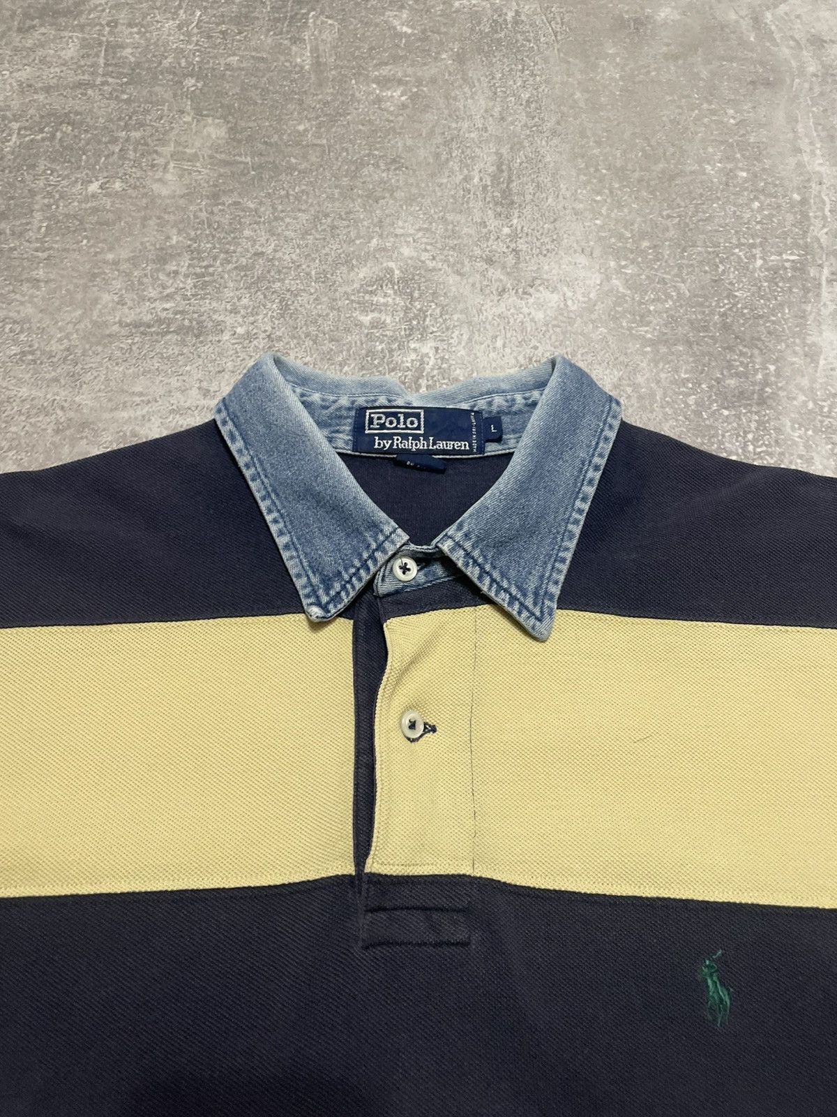 Polo Ralph Lauren Vintage Polo Ralph Lauren Striped Polo Shirt Y2K Size US L / EU 52-54 / 3 - 7 Thumbnail