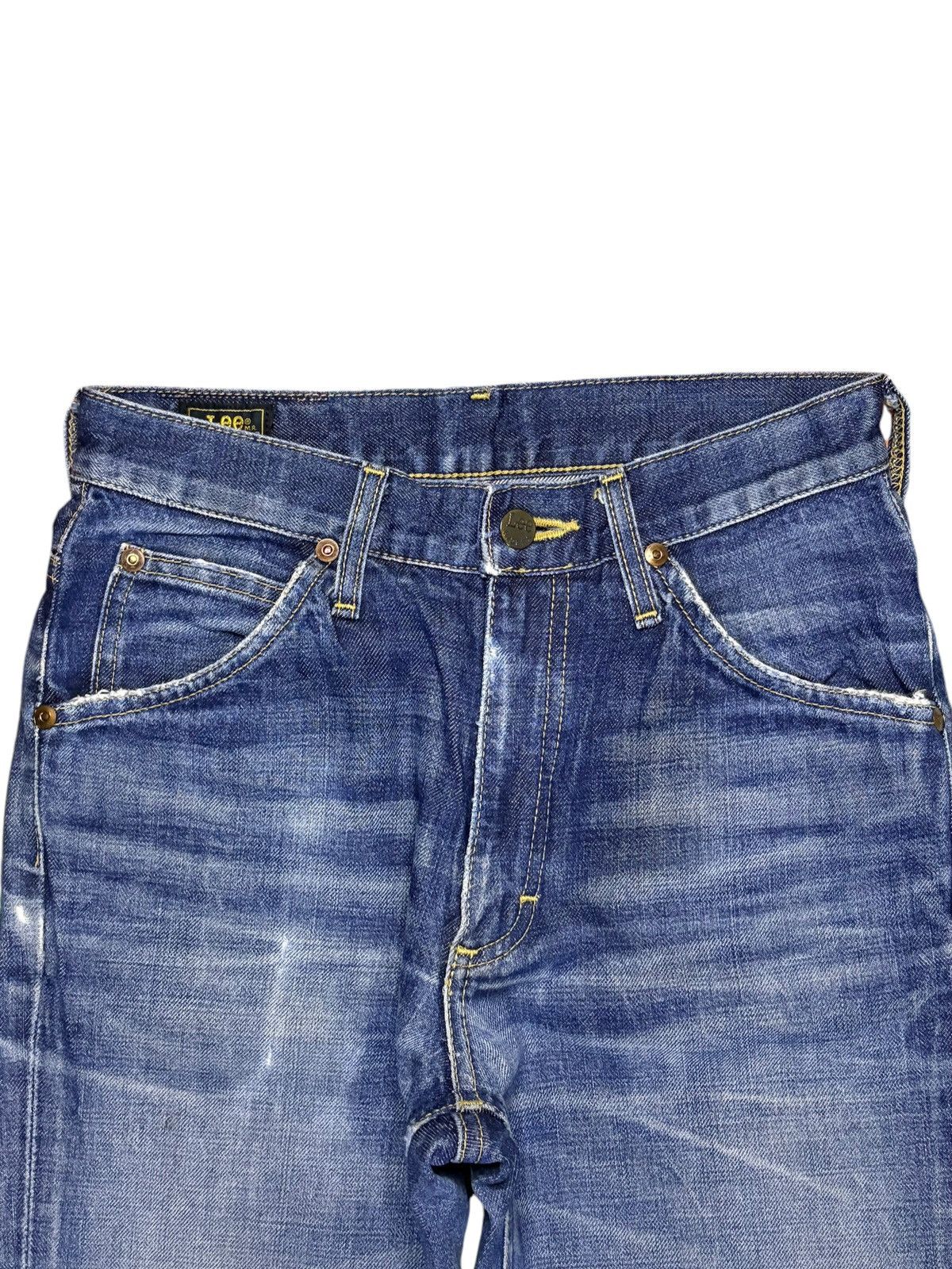 Lee Vintage Lee Riders Mud Wash Distressed Bootcut Flare Jeans Size US 26 / EU 42 - 4 Thumbnail