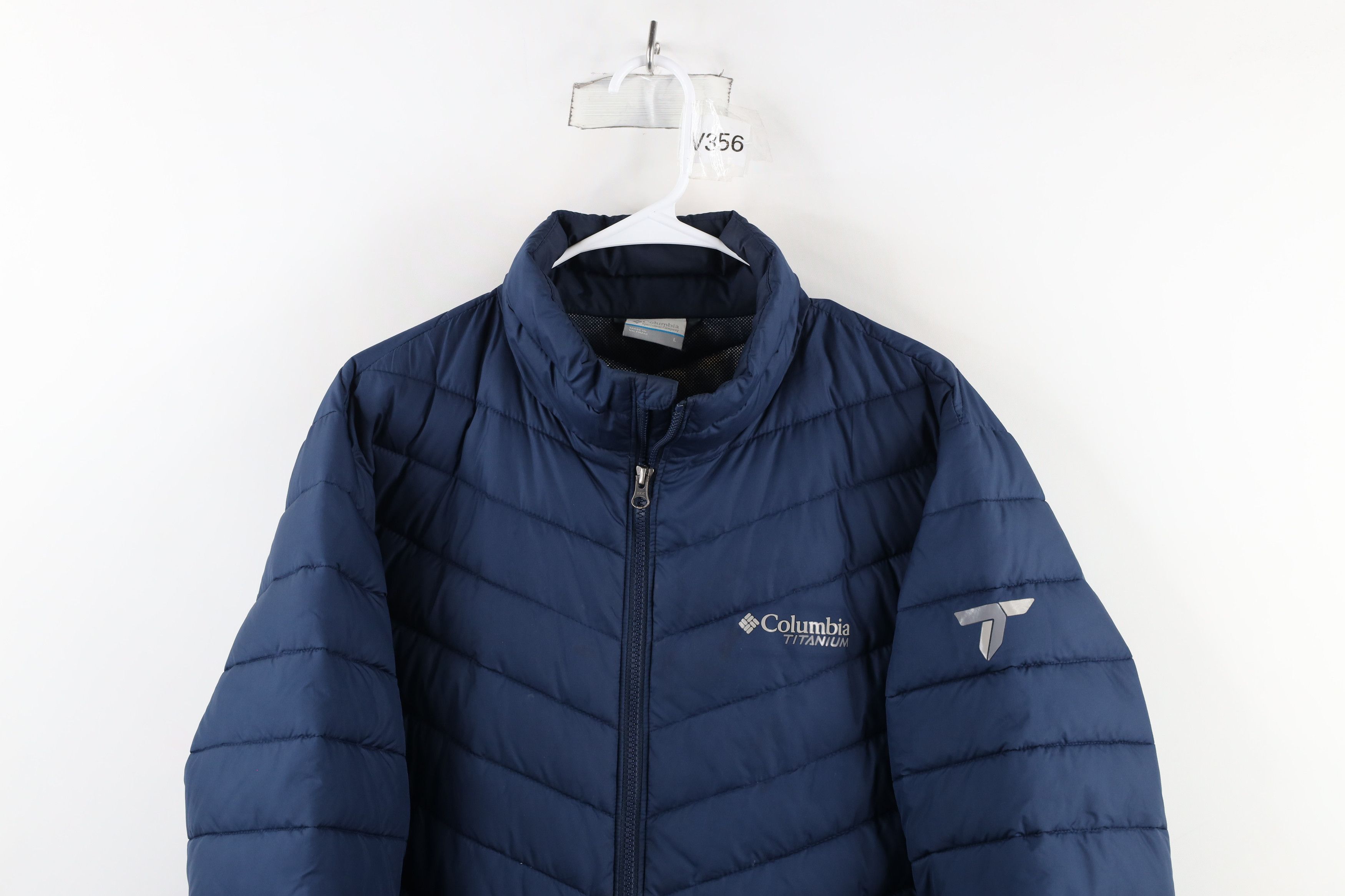 Columbia × Vintage Columbia Titanium Omni Heat Full Zip Puffer Jacket Blue Size US L / EU 52-54 / 3 - 2 Thumbnail