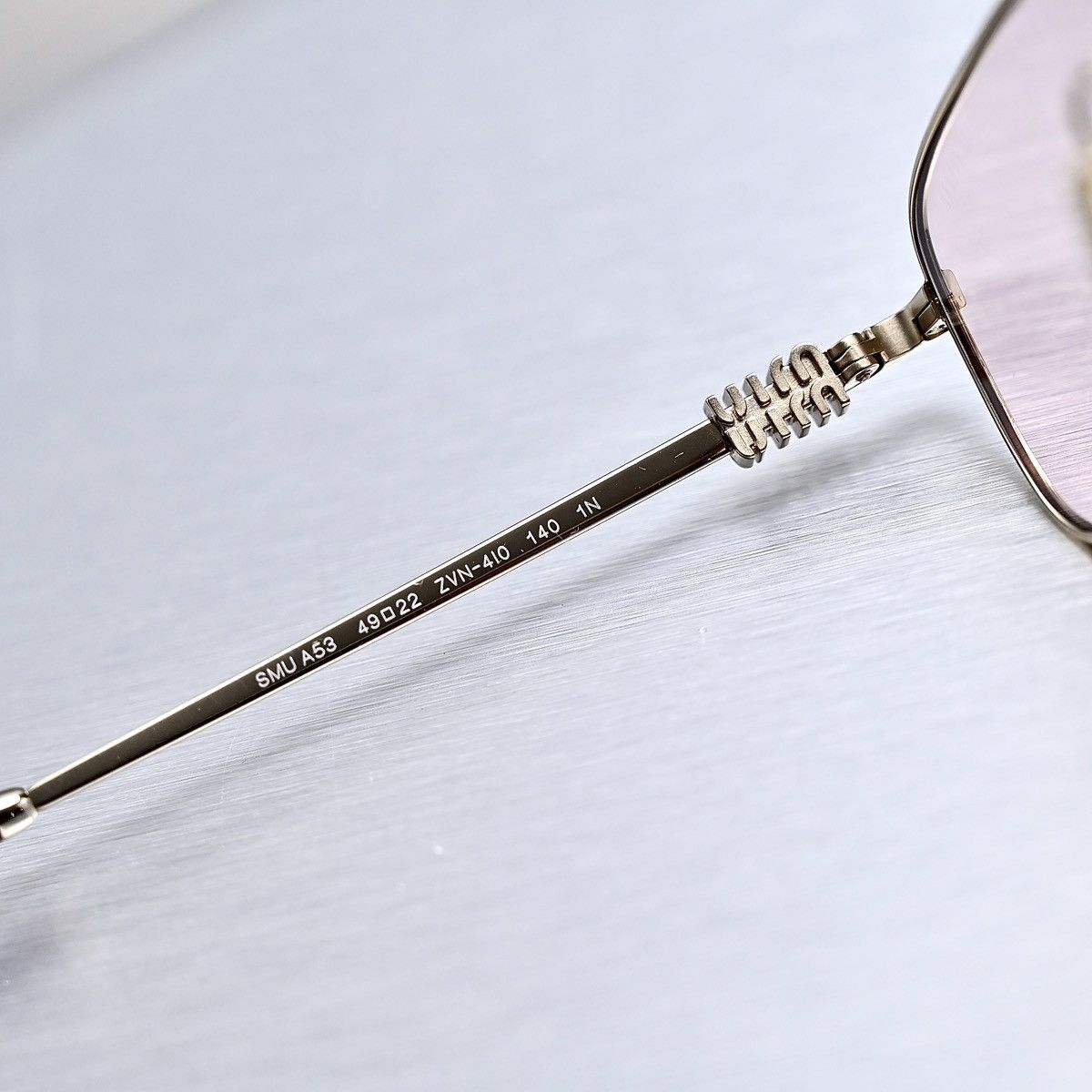 Miu Miu MIU MIU 0MU A53S SUNGLASSES Size ONE SIZE - 6 Thumbnail