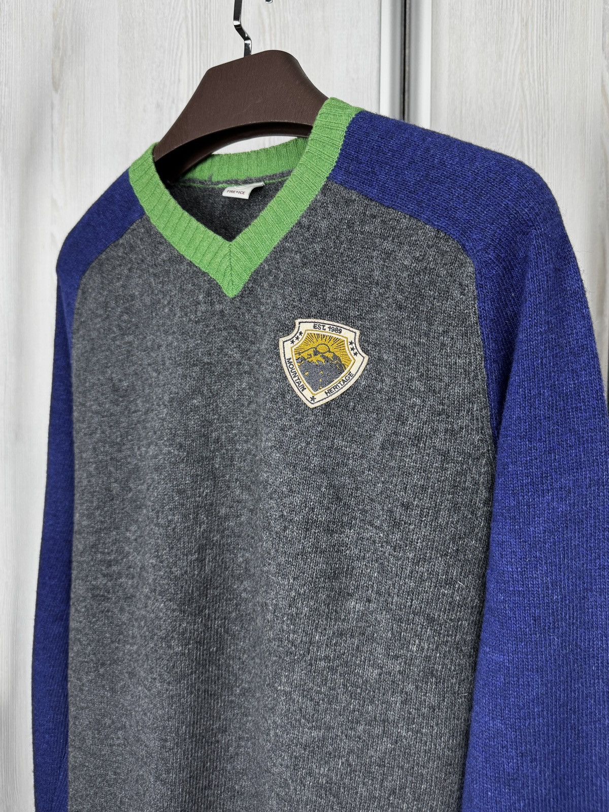 Bogner Bogner Fire + Ice multicolor wool ornament sweater jumper Size US M / EU 48-50 / 2 - 6 Thumbnail