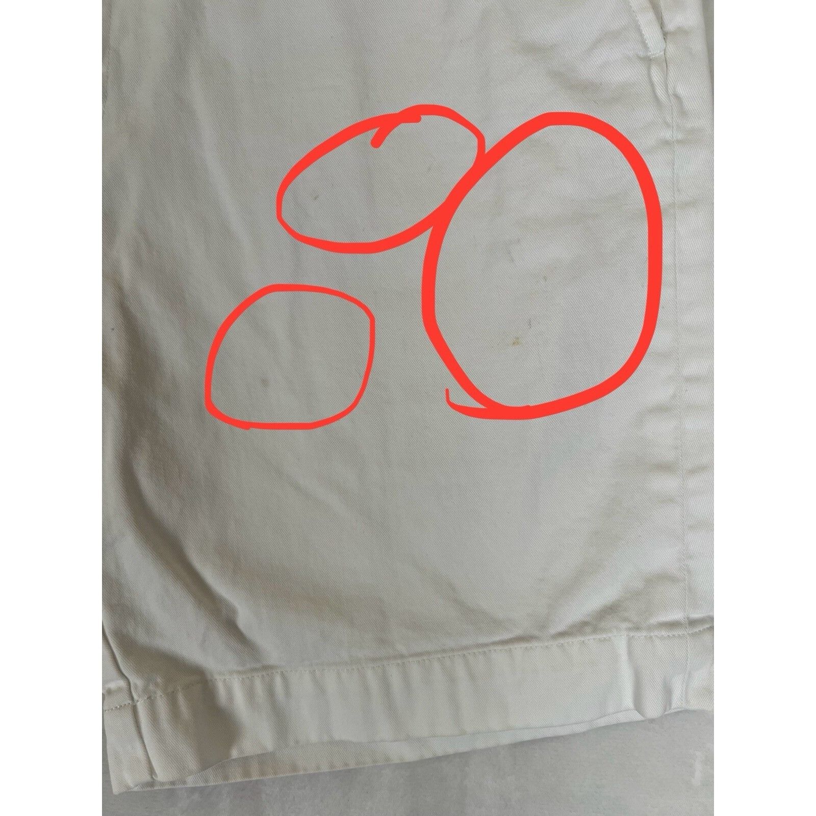 Polo Ralph Lauren Polo Ralph Lauren White Chino Shorts Size 32 Y2K Size US 32 / EU 48 - 2 Thumbnail