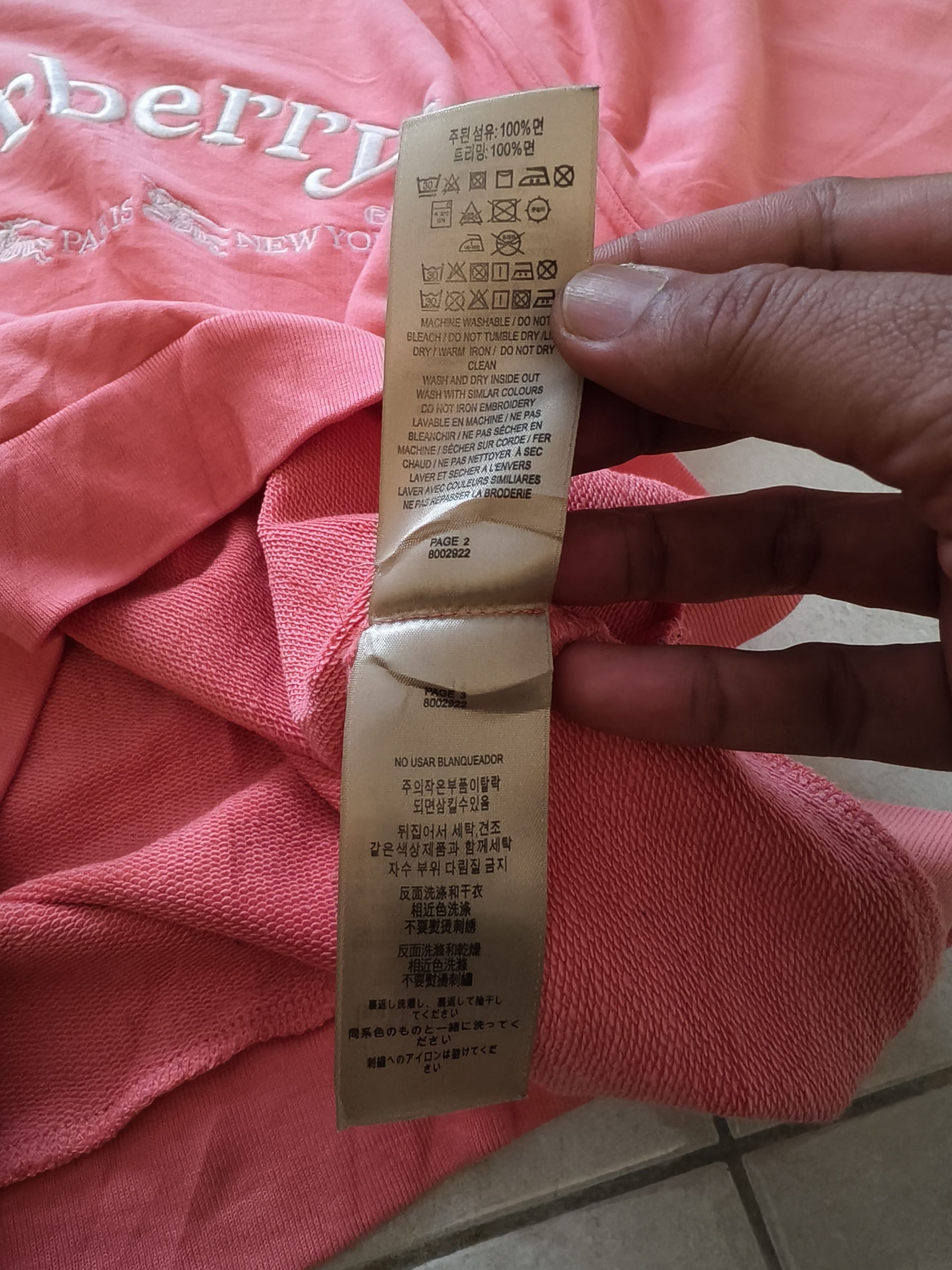 Burberry × Burberry Prorsum 🔥STEALS🔥Very Rare Burberry London Embroidery Sweatshirt Size US L / EU 52-54 / 3 - 7 Thumbnail