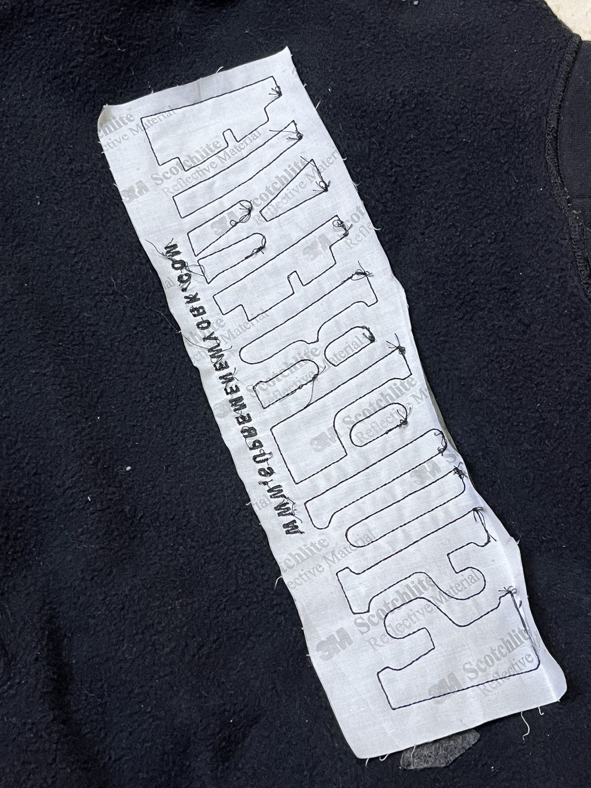 Supreme OG SUPREME REFLECTIVE CUTOUT HOODED SWEATS Size US M / EU 48-50 / 2 - 7 Thumbnail