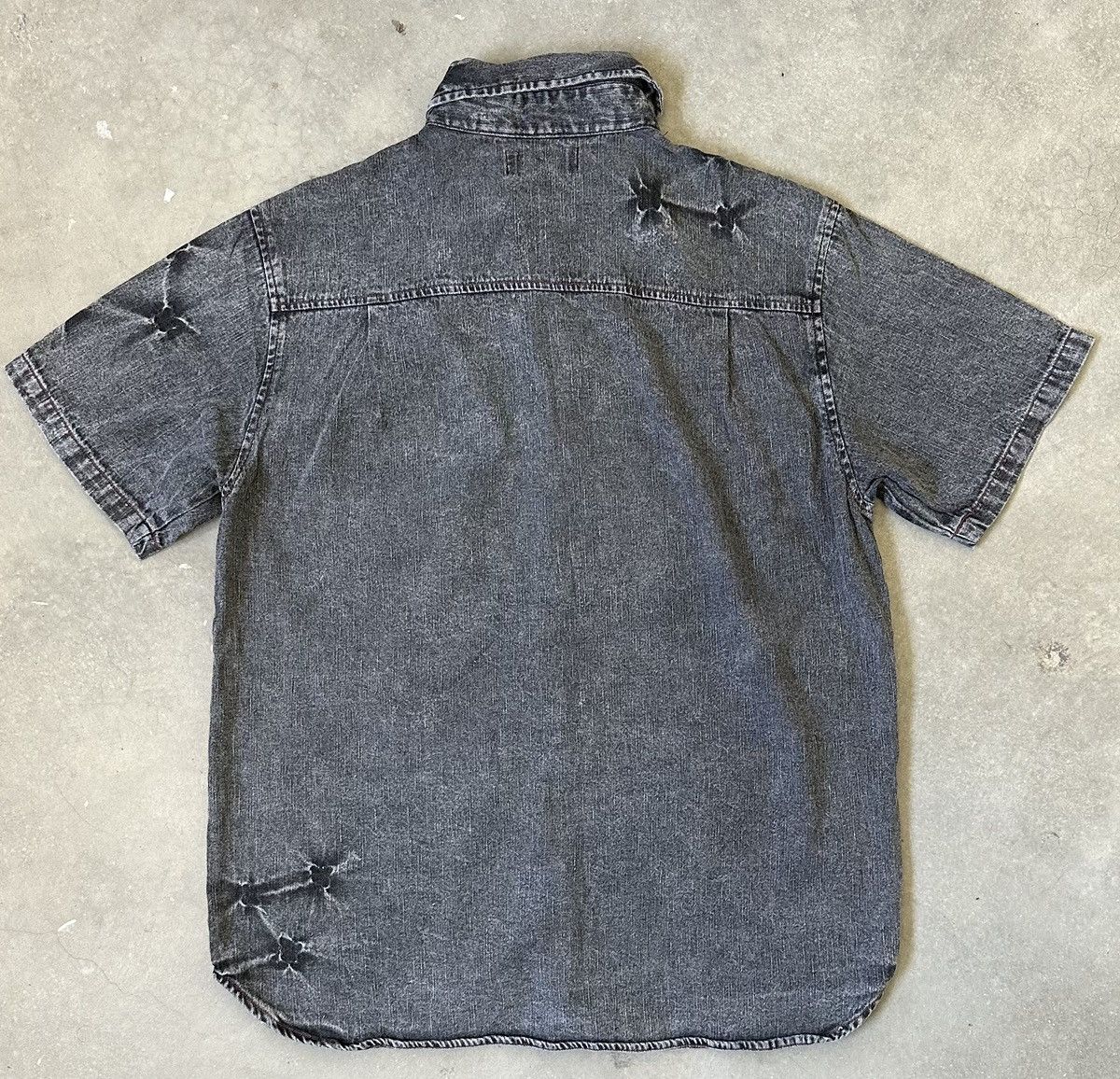 In The Attic VINTAGE IN THE ATTIC DESIGNER DISTRESSED SHIRT Size US M / EU 48-50 / 2 - 10 Thumbnail