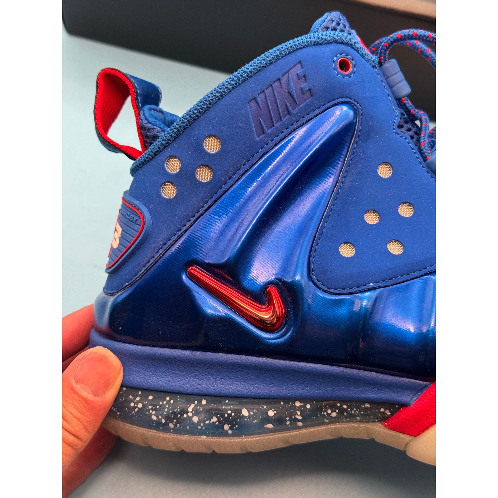 Nike Nike Barkley Posite Max 2013 Sixers m8.5 w10 Size US 8.5 / EU 41-42 - 15 Thumbnail