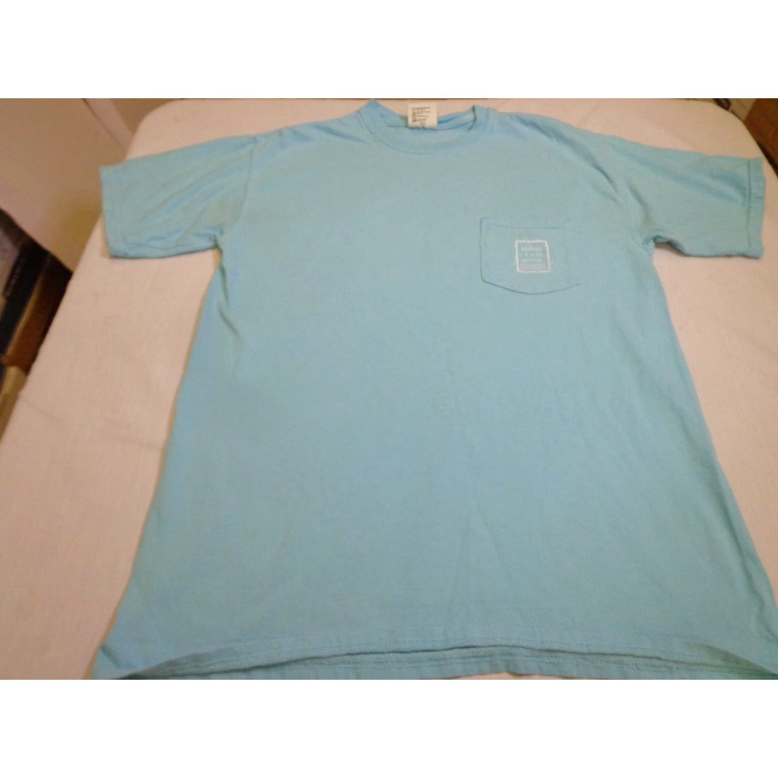 Comfort Colors Comfort Colors T-Shirt Pocket Blue Short Sleeve Medium M Men's Cotton Size US M / EU 48-50 / 2 - 3 Thumbnail