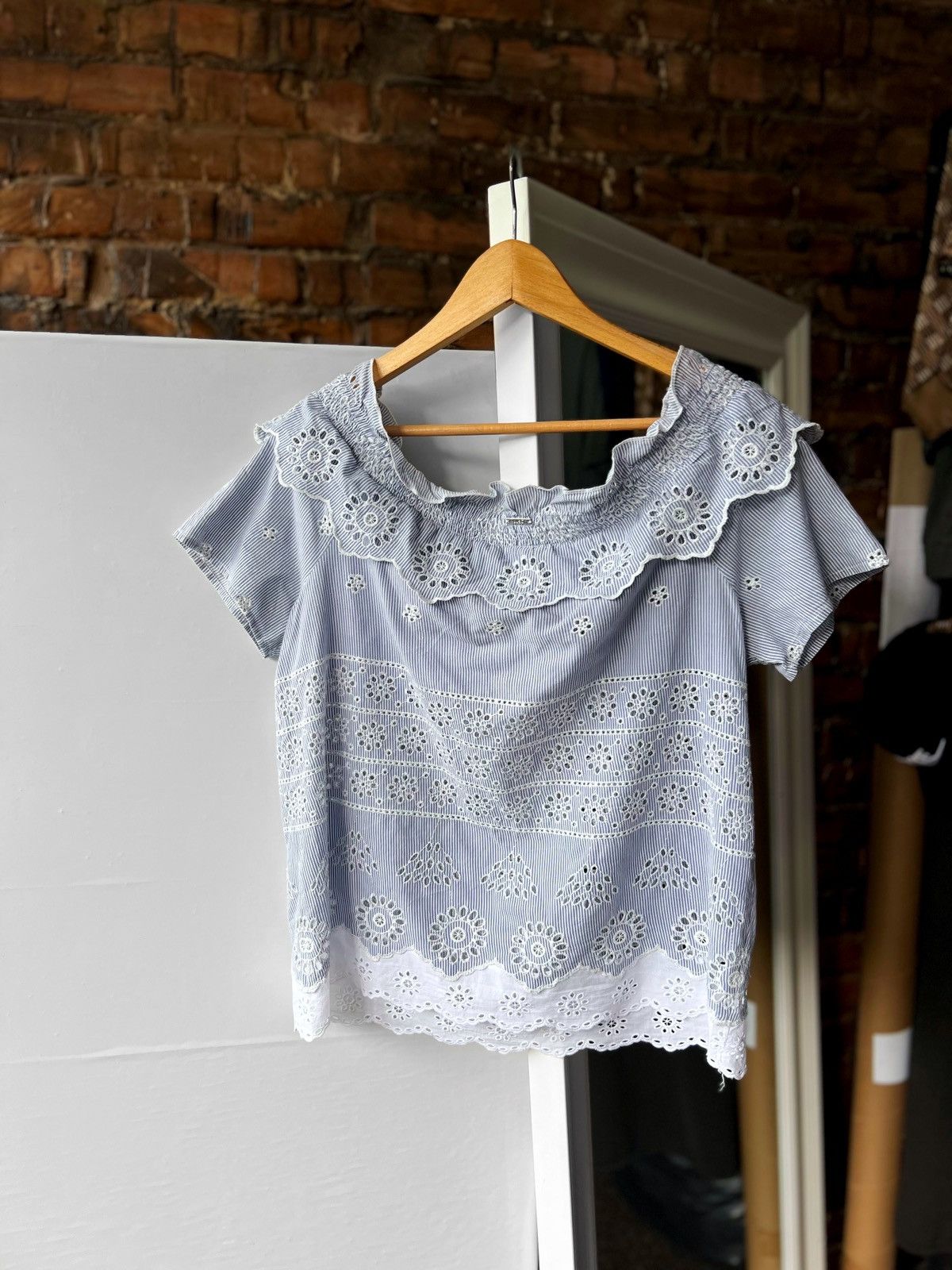 Liu Jo Liu Jo Milano Women’s Premium Blue Top Blouse Size M / US 6-8 / IT 42-44 - 3 Thumbnail